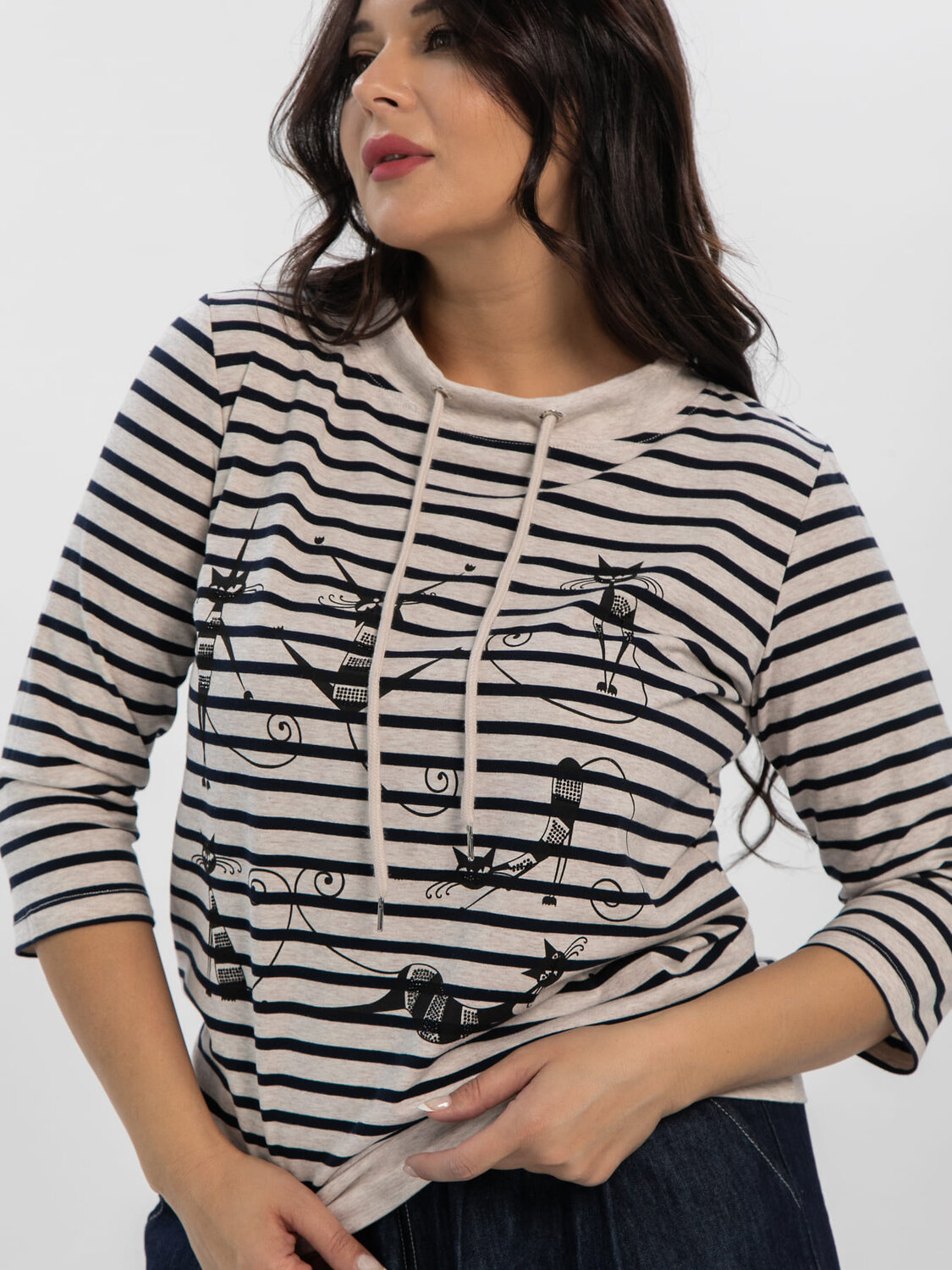 LT Collection Блуза 608935 Б16371-20М Бежевый