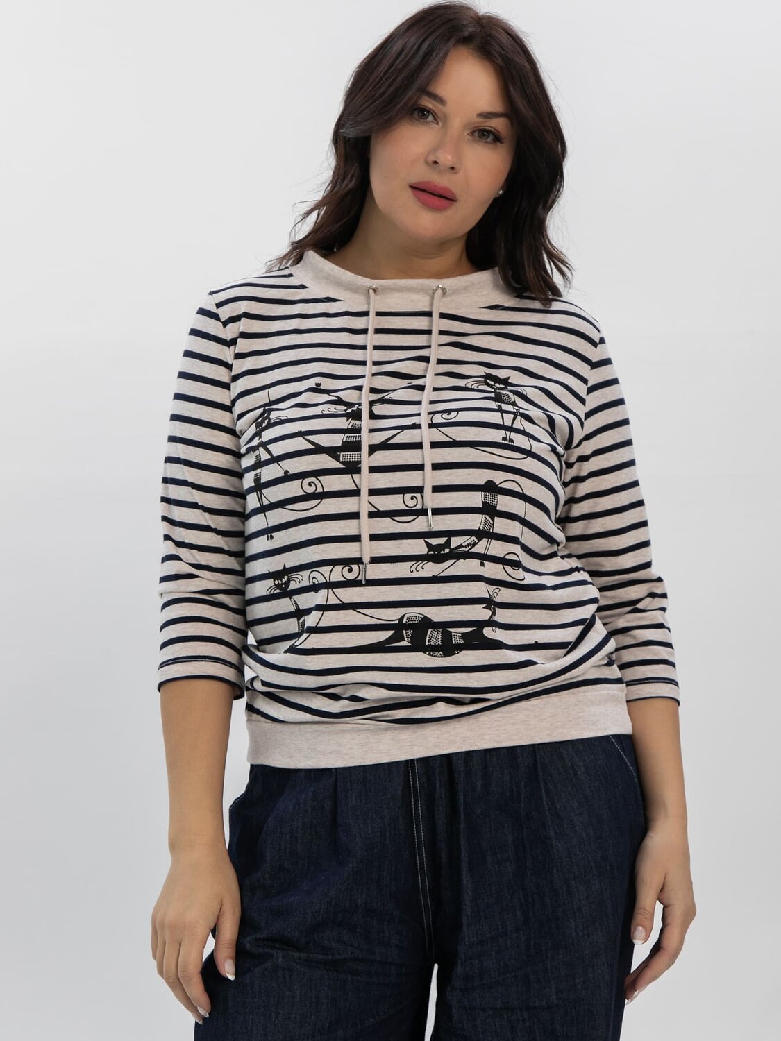 LT Collection Блуза 608935 Б16371-20М Бежевый