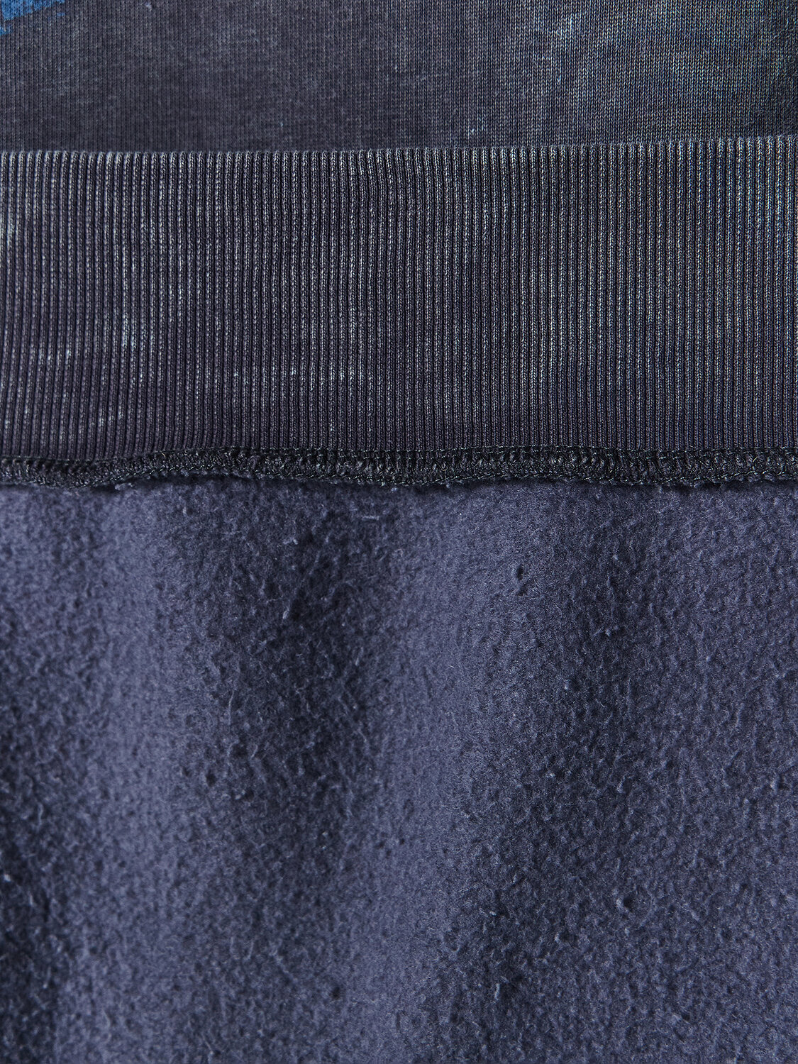 MARK FORMELLE Свитшот 609063 121801/1 ACID WASH сине -черный +печать