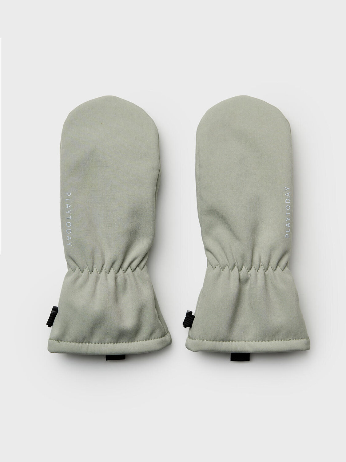 PLAYTODAY Варежки 609129 32612361 светло-зеленый,черный