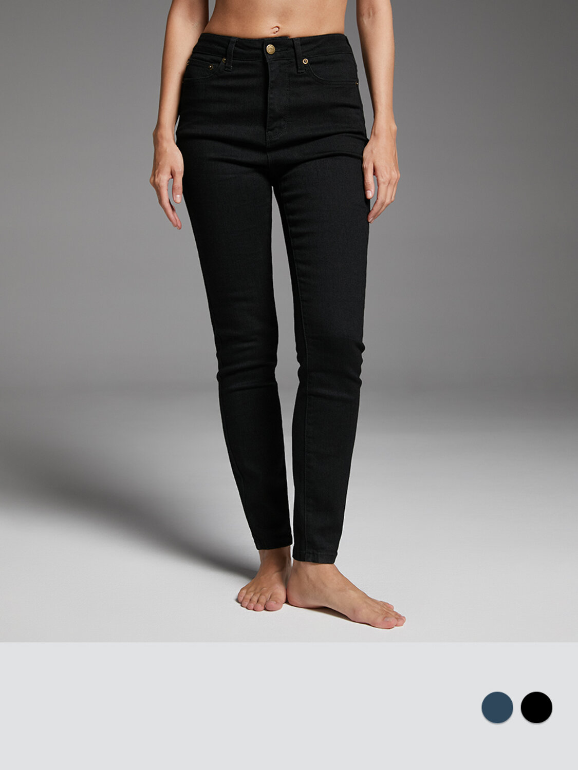 Omsa Джинсы 609320 OmD 1100 SKINNY Nero (Черный)