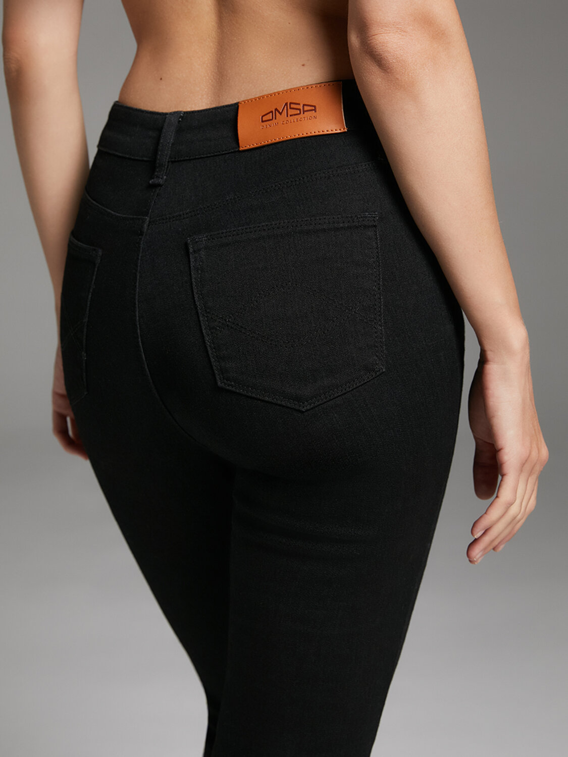 Omsa Джинсы 609320 OmD 1100 SKINNY Nero (Черный)