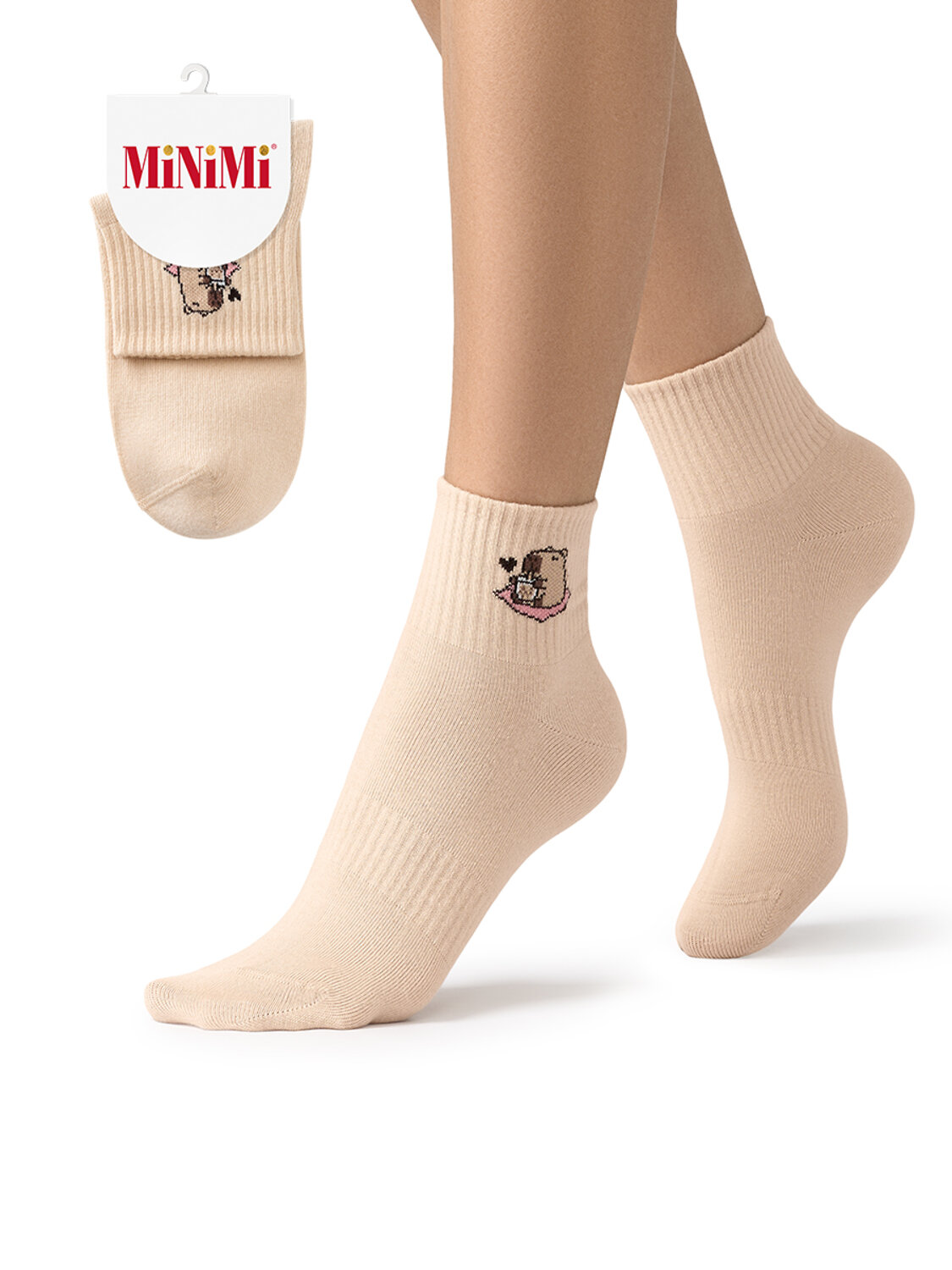 Minimi Носки 609343 MINI TREND 4224 Latte (Молочный)