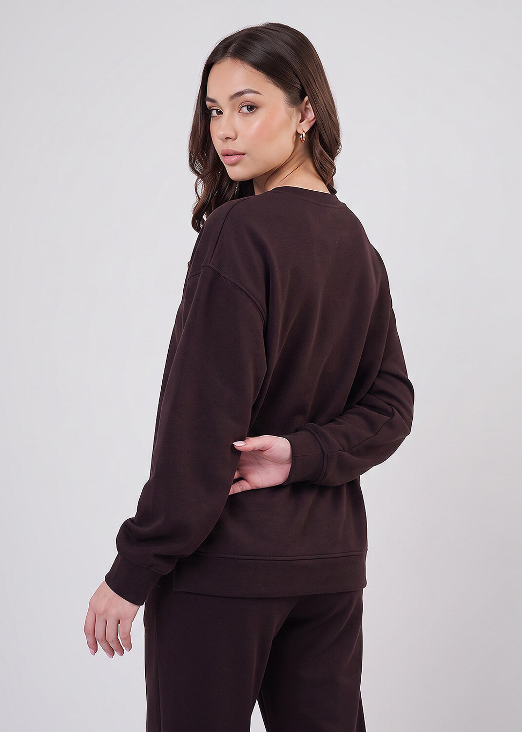 CLEVER Джемпер 609403 LSW16-106 т.коричневый