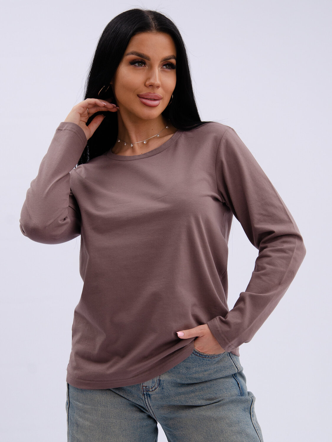 Malina Лонгслив 609413 1004тп тауп