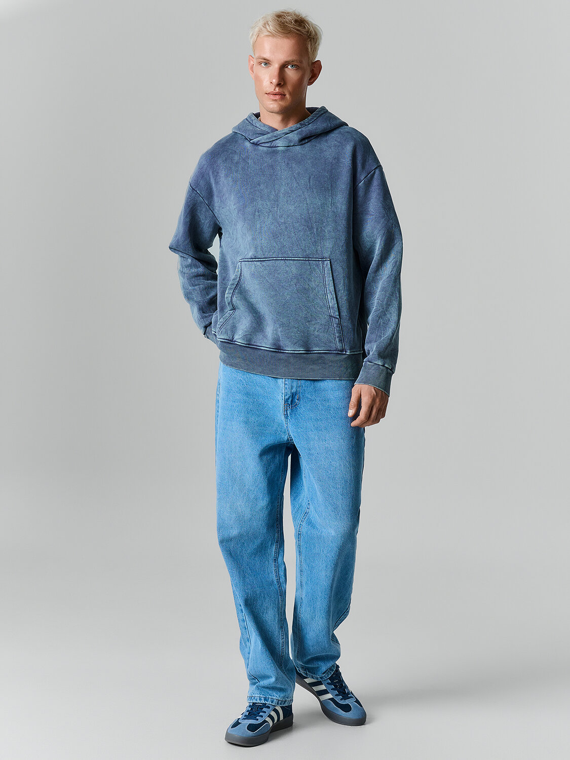 MARK FORMELLE Худи 609567 121803 ACID WASH на грозе