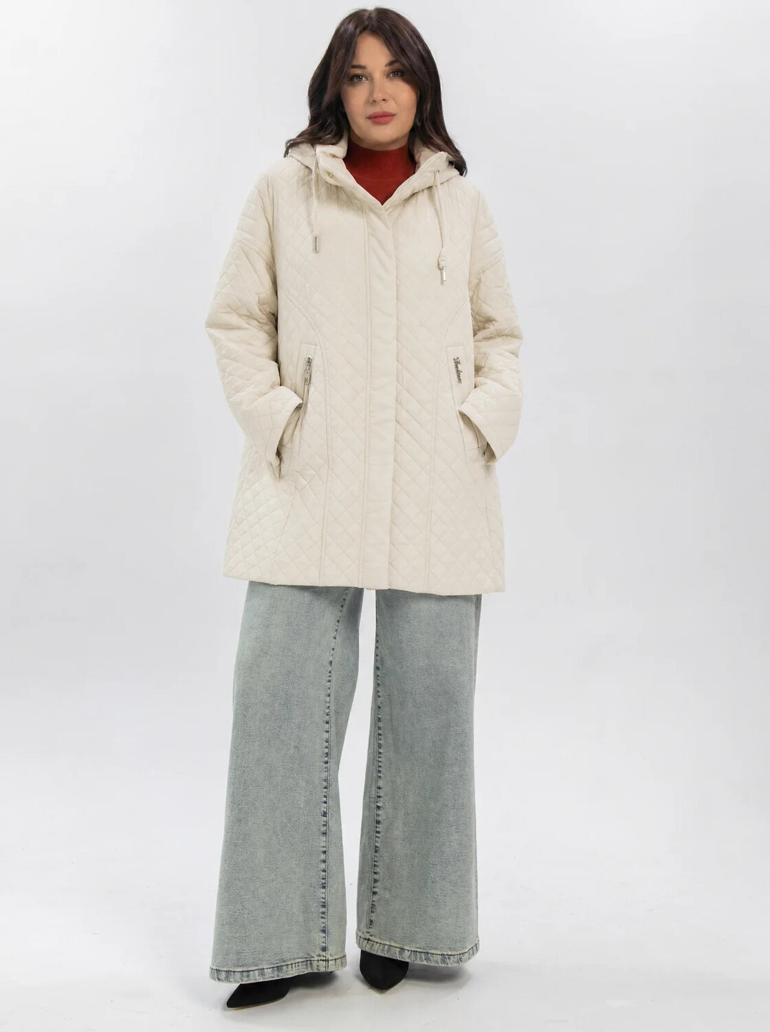 LT Collection Куртка 609616 Б16331-18М молочный