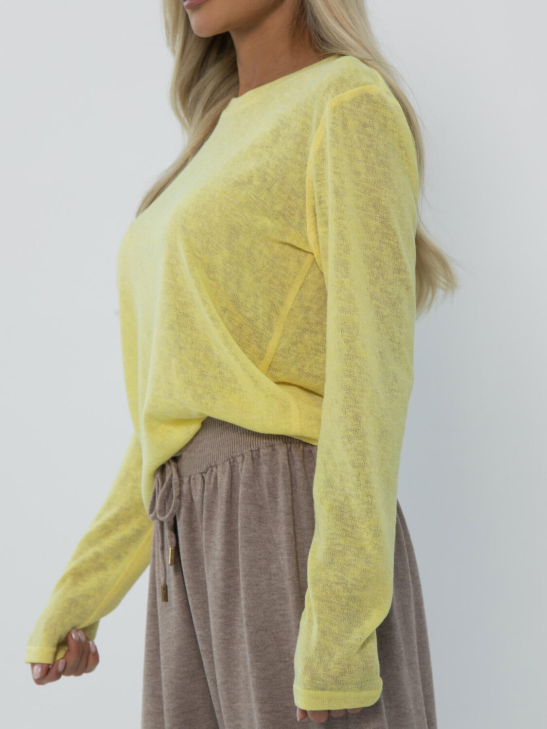 LT Collection Лонгслив 609637 Б16393-5М желтый