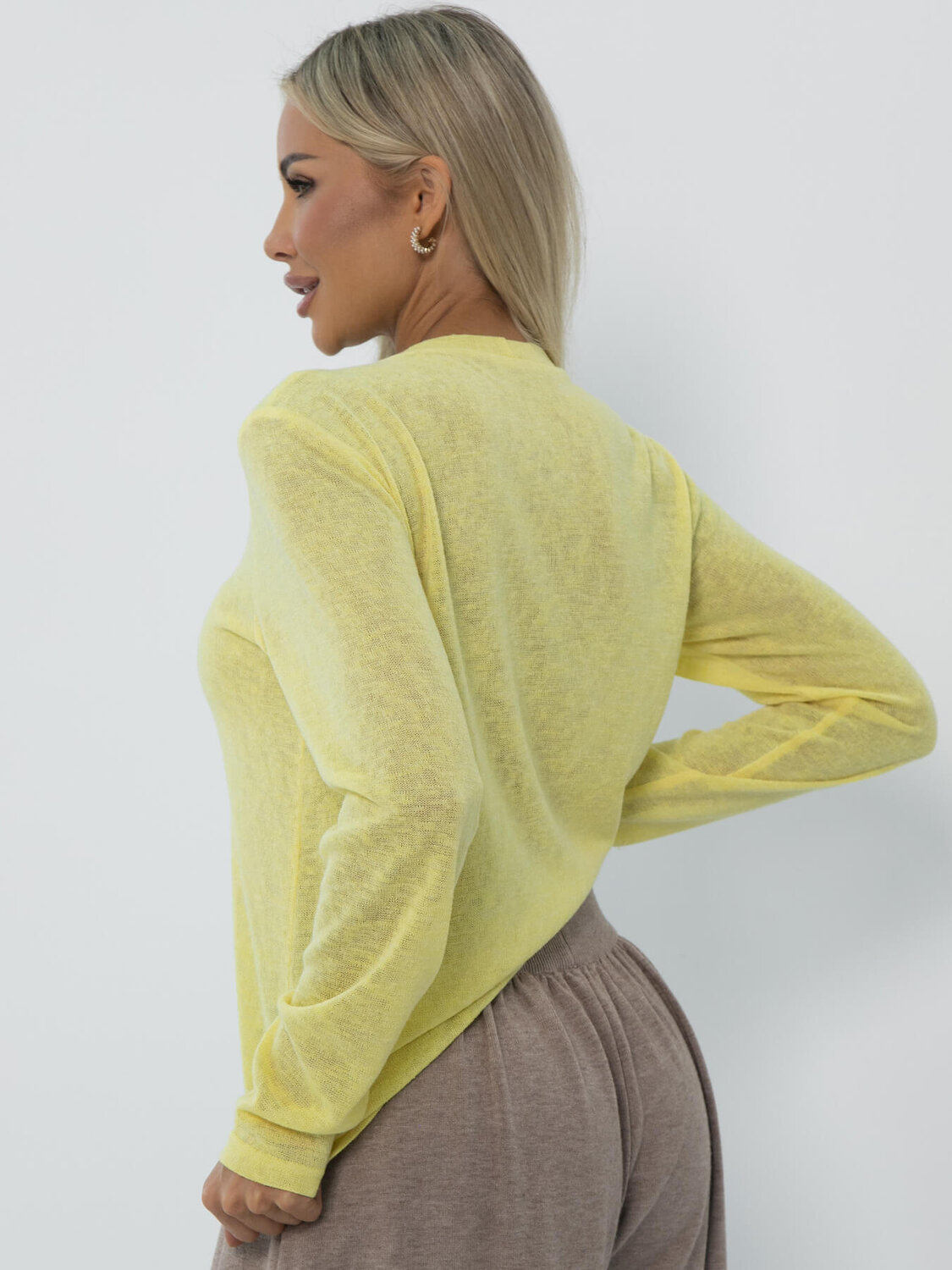 LT Collection Лонгслив 609637 Б16393-5М желтый