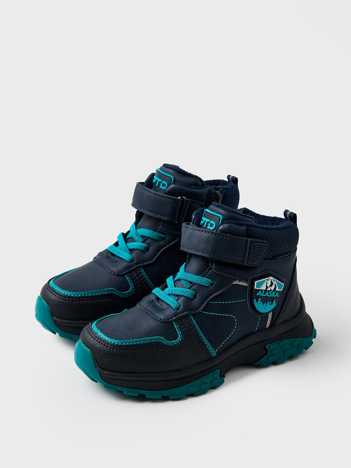 PLAYTODAY Ботинки 609791 32612705 тёмно-синий,зеленый