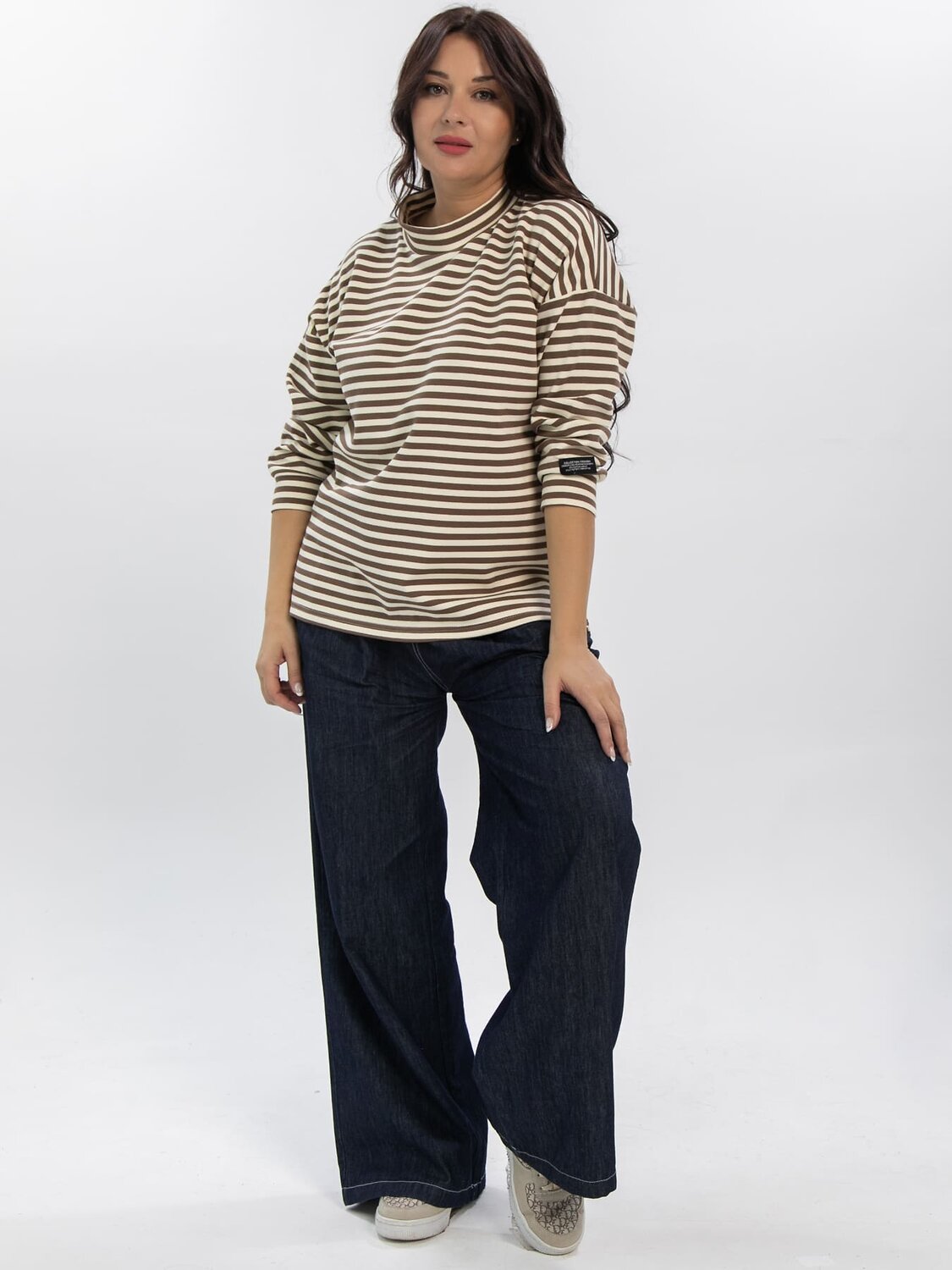 LT Collection Блуза 609836 Б16383-20М Коричневый