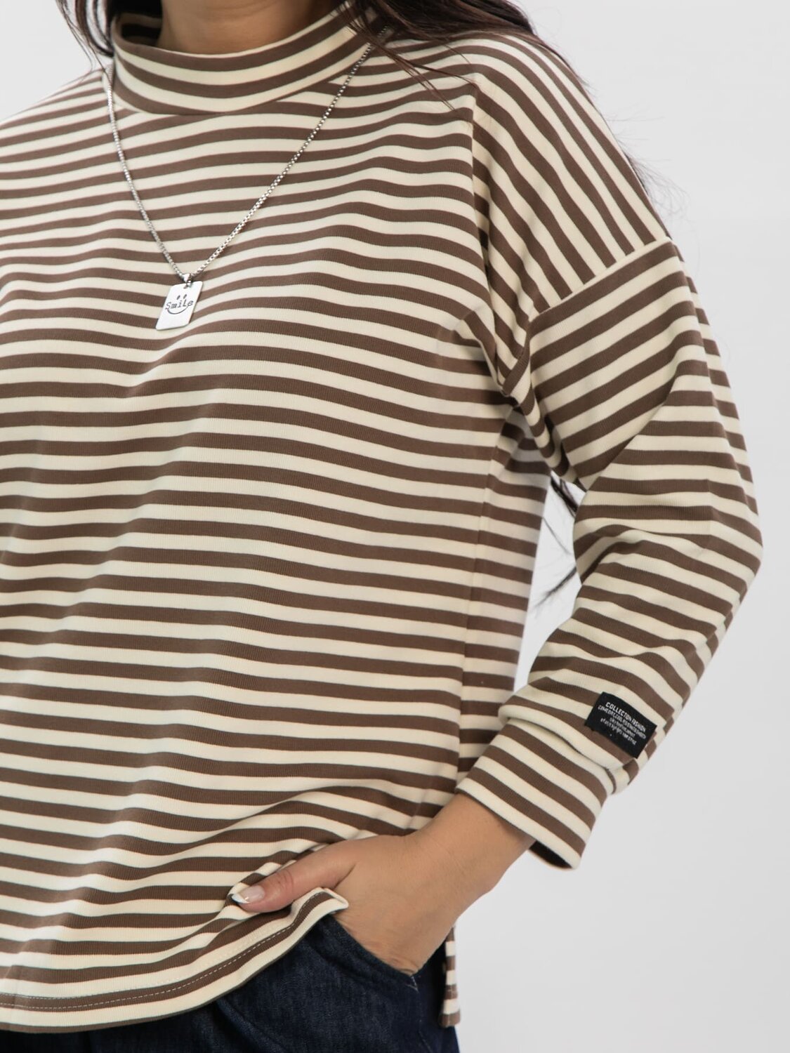 LT Collection Блуза 609836 Б16383-20М Коричневый