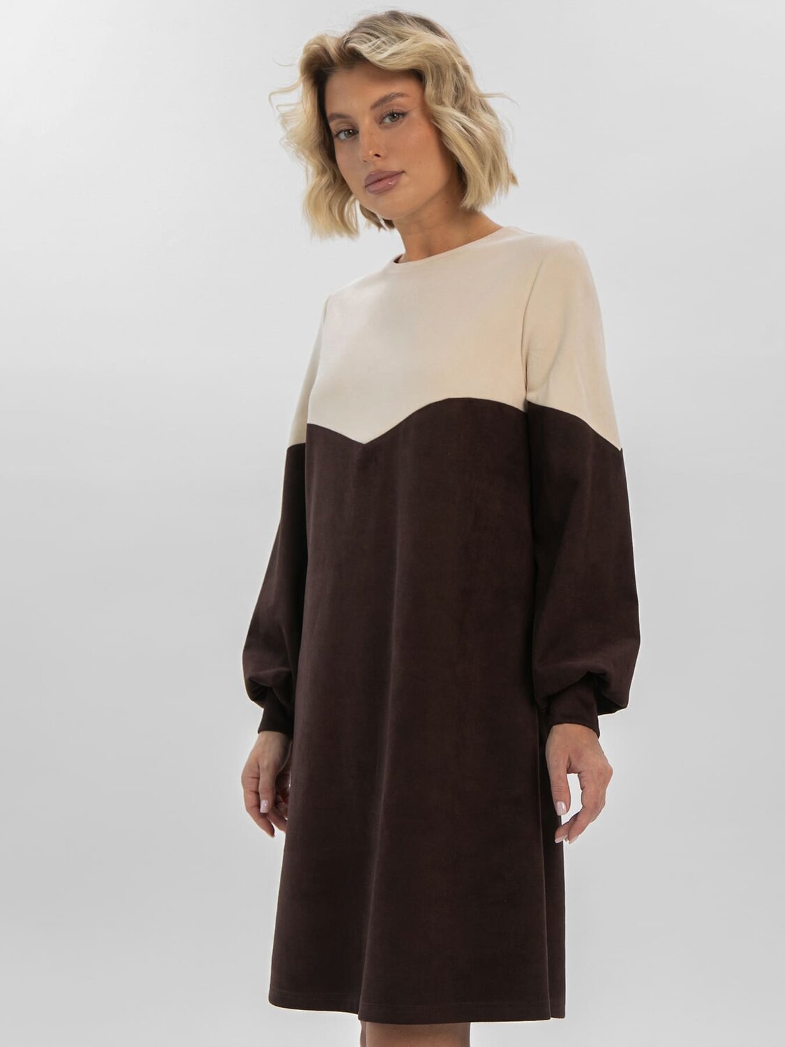 LT Collection Платье 609842 П16404-1М Коричневый