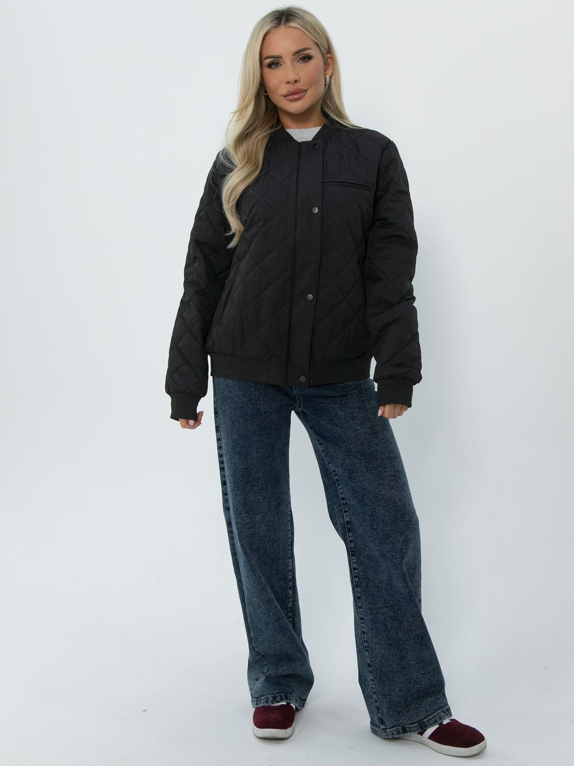LT Collection Бомбер 609851 Б16442-18М Черный