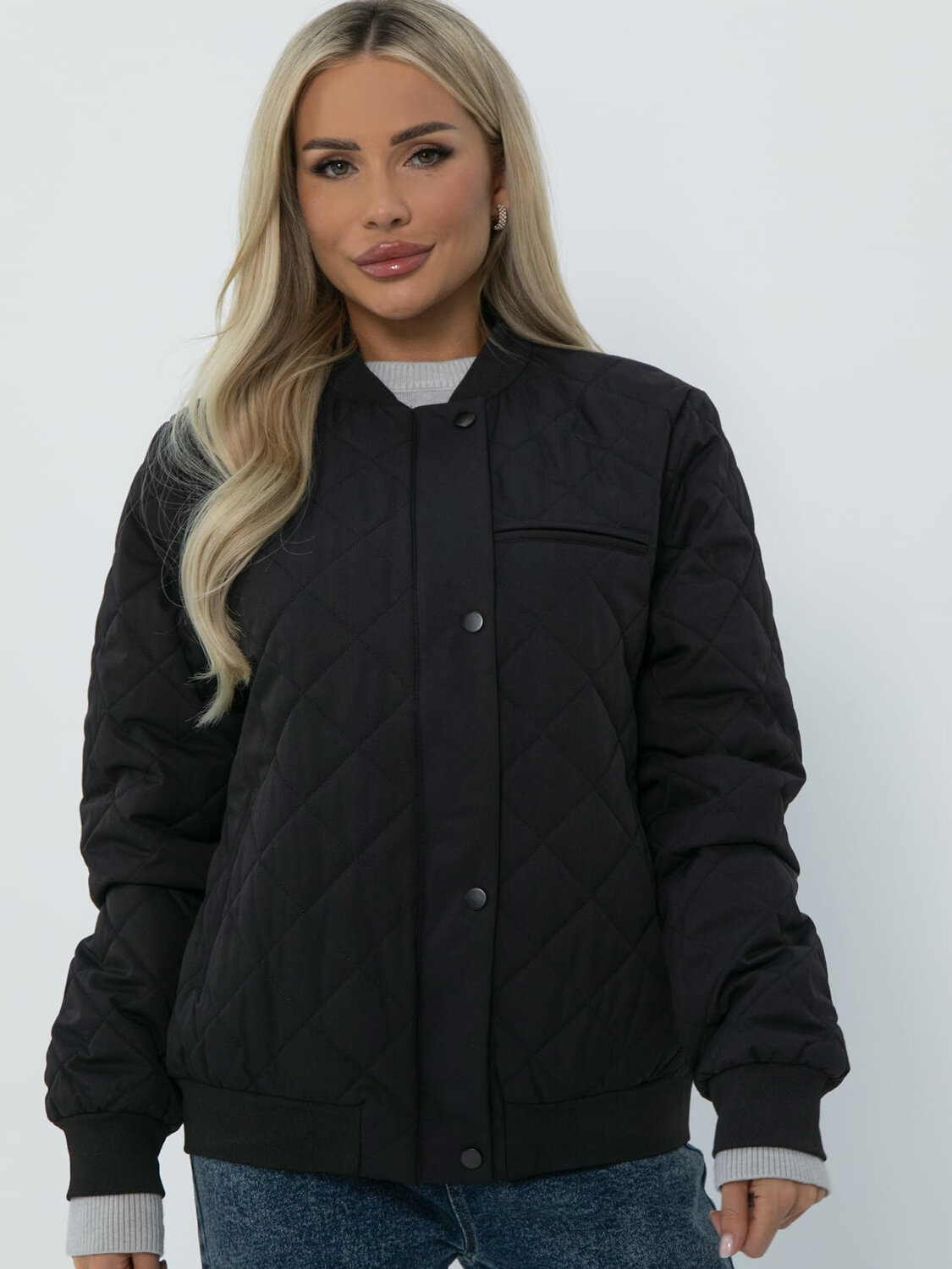 LT Collection Бомбер 609851 Б16442-18М Черный