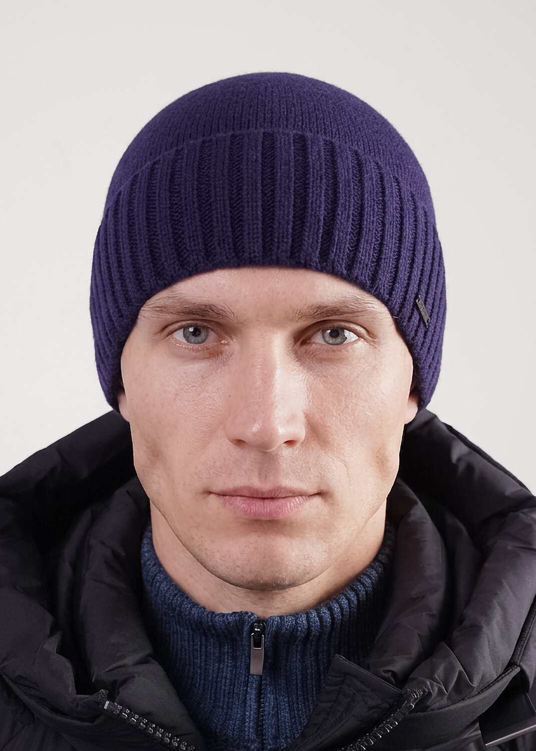 CLEVER Шапка 610033 464751ша флис т.синий