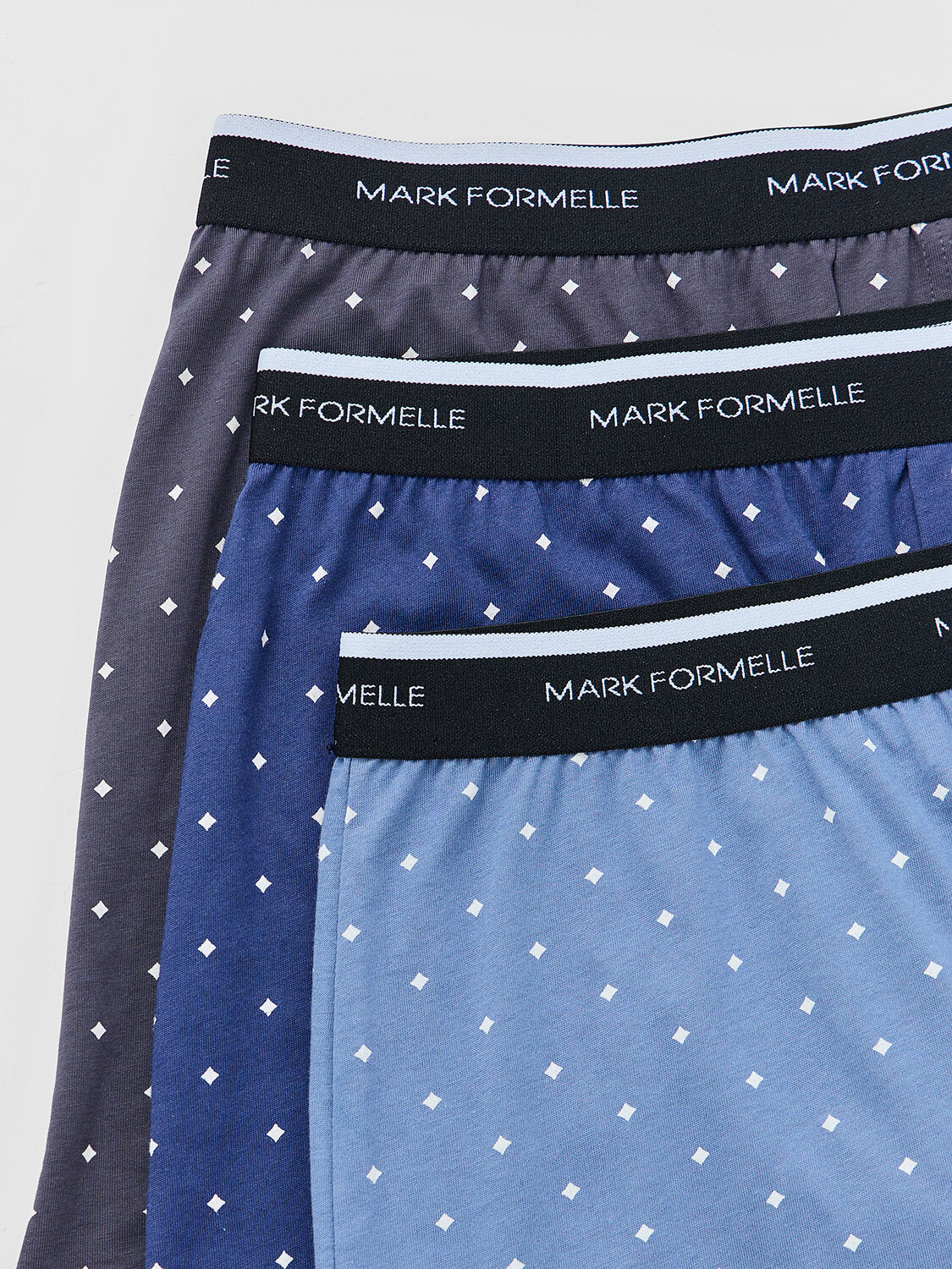 MARK FORMELLE Трусы 610191 411222-3 звездочки на синем +звездочки на джинсовом +звездочки на т.сером