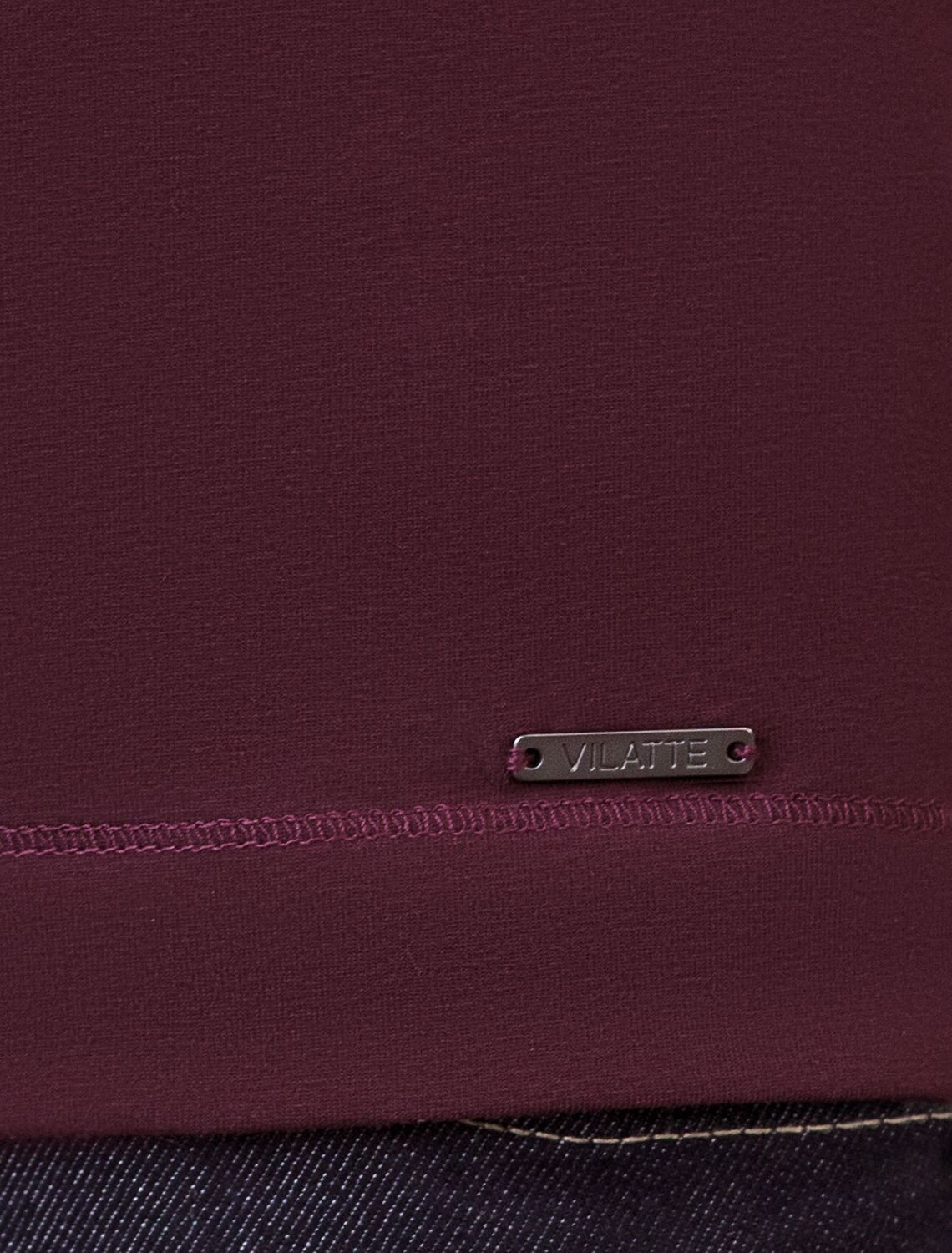 VILATTE Джемпер 610261 U49.053 бургунди