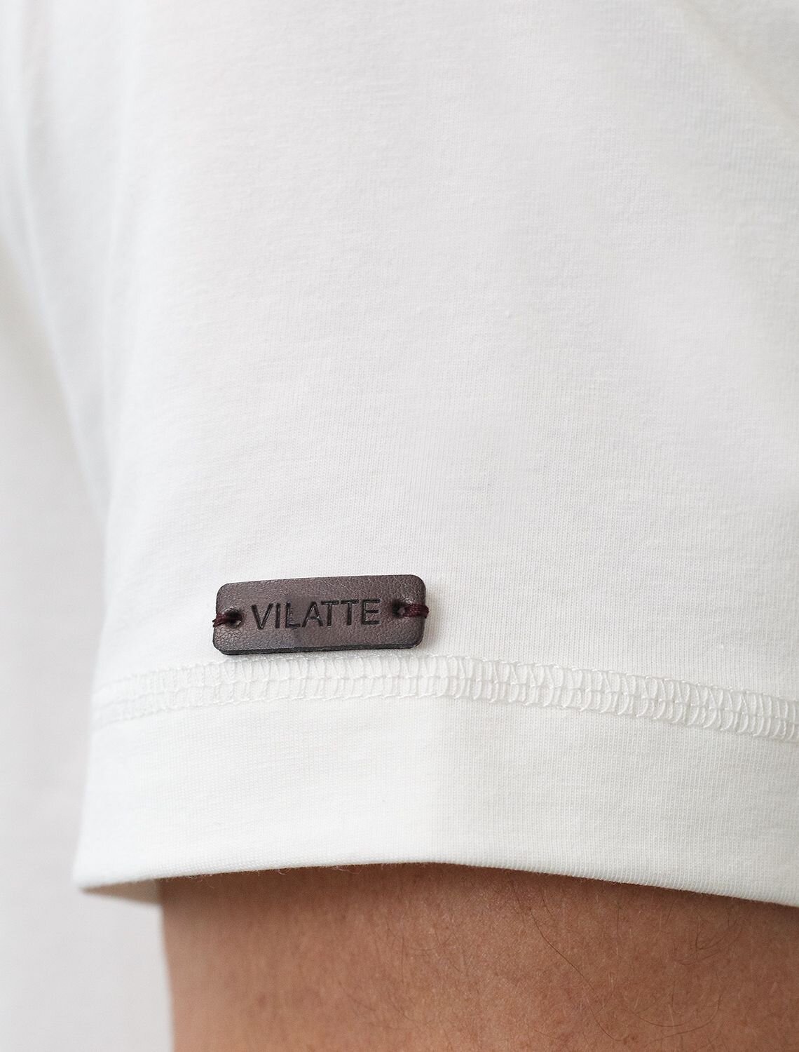 VILATTE Футболка 610266 U49.068 молочный_limit