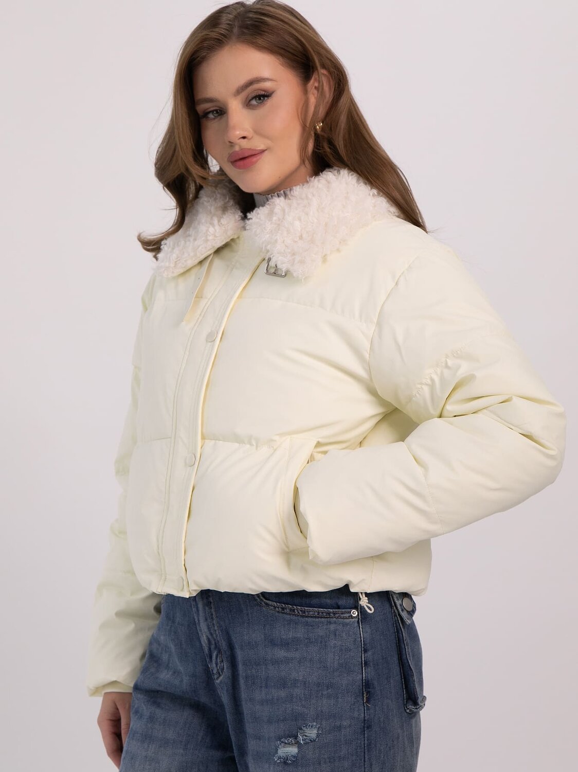 LT Collection Куртка 610284 Б16443-18М Молочный