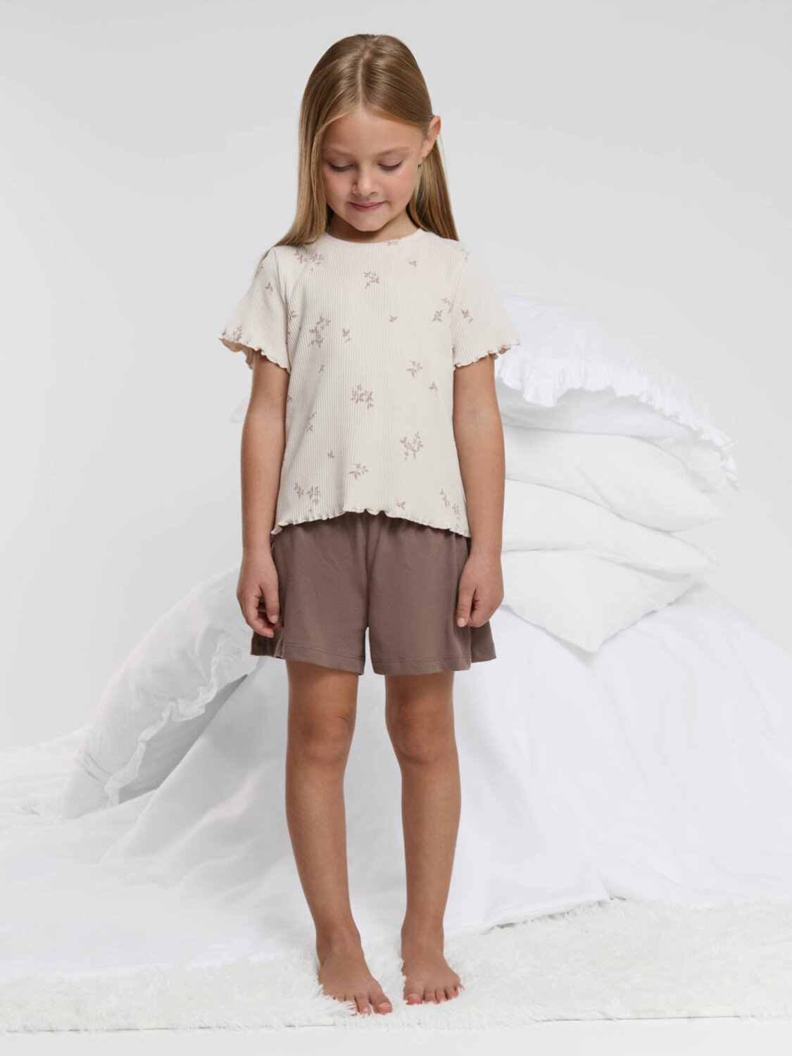 CROCKID Пижама 610327 МП 1687 молочный Н304_3, капучино 1312