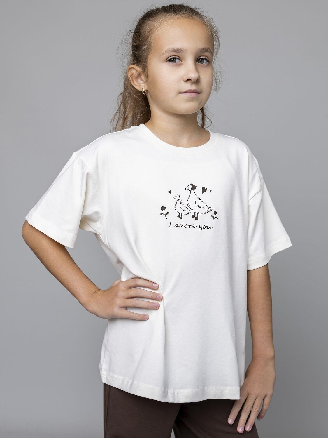 BATIK Футболка 610557 001_ОС26 Молочный