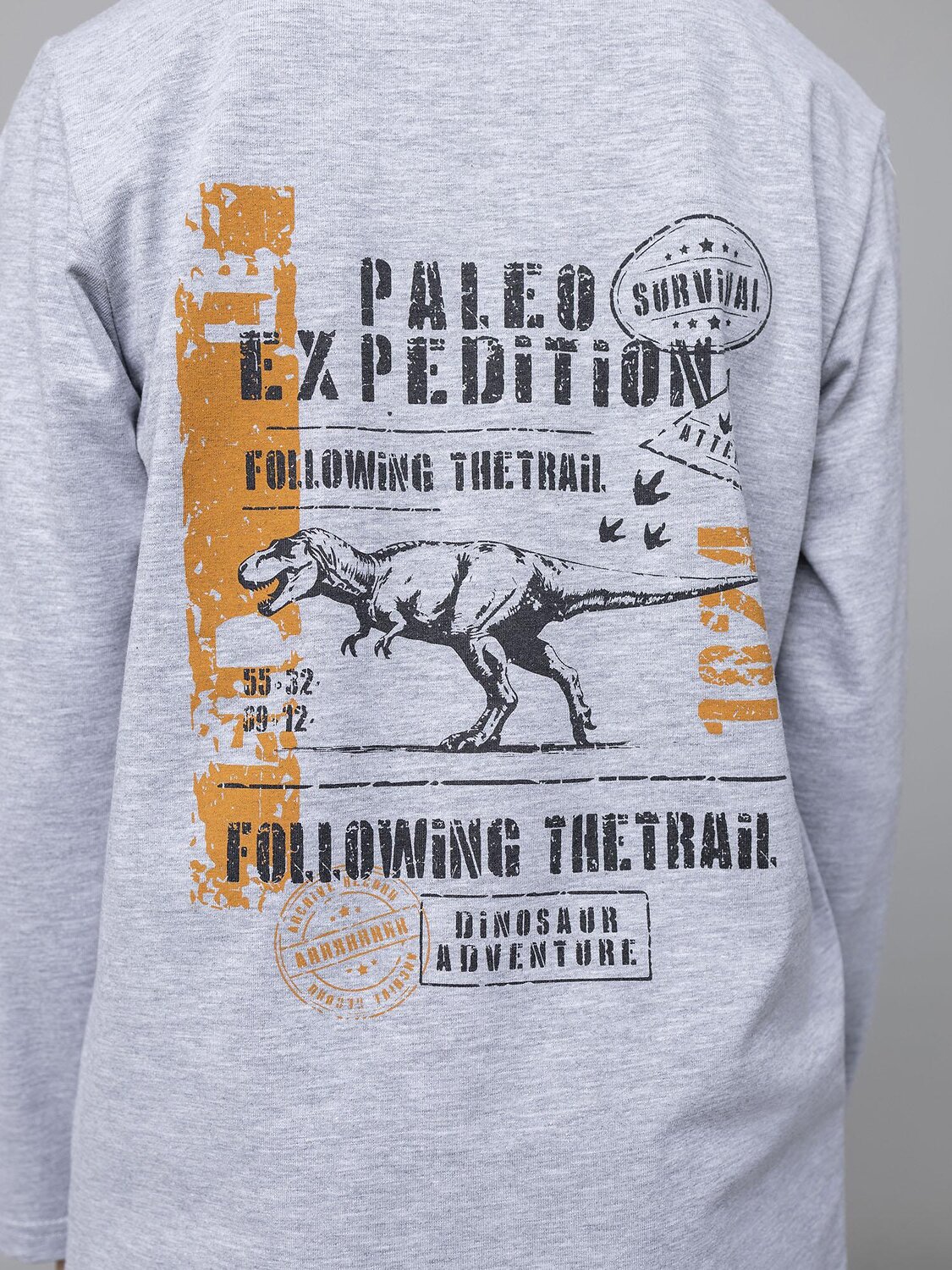 BATIK Лонгслив 610597 029_ОС26 Серый меланж