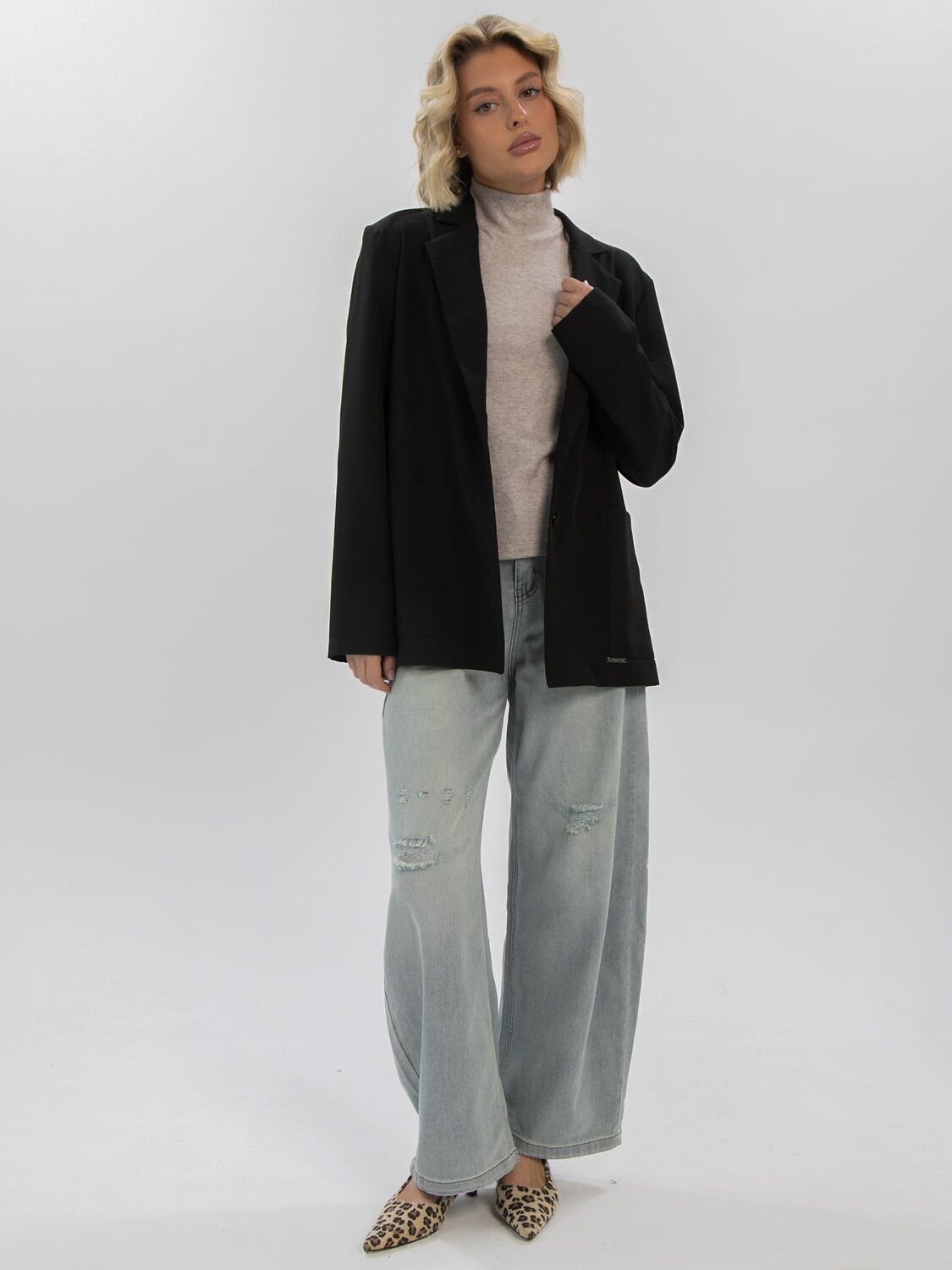 LT Collection Топ 610738 Б16409-1М Бежевый