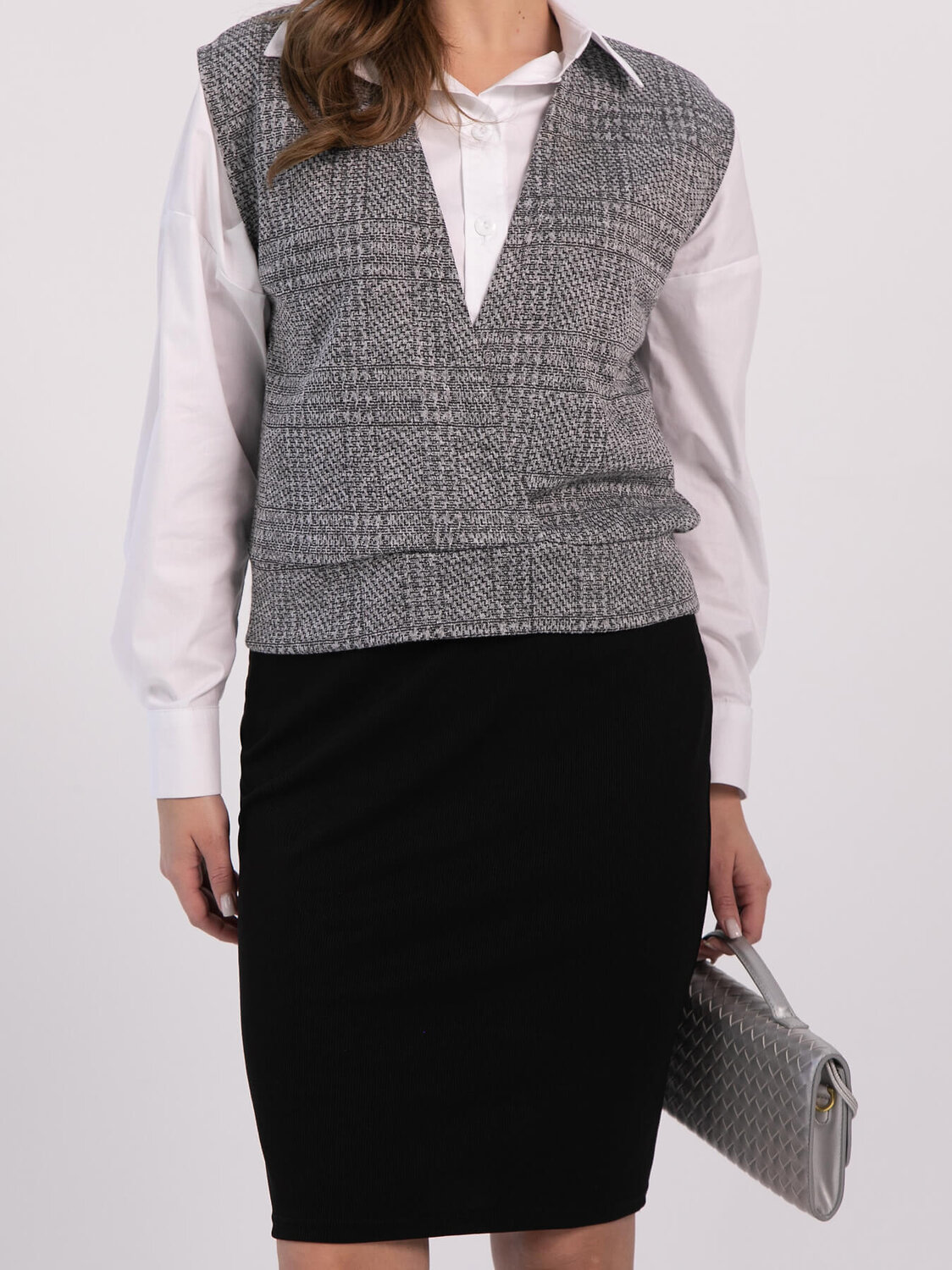 LT Collection Костюм 610742 К16422-13М Серый