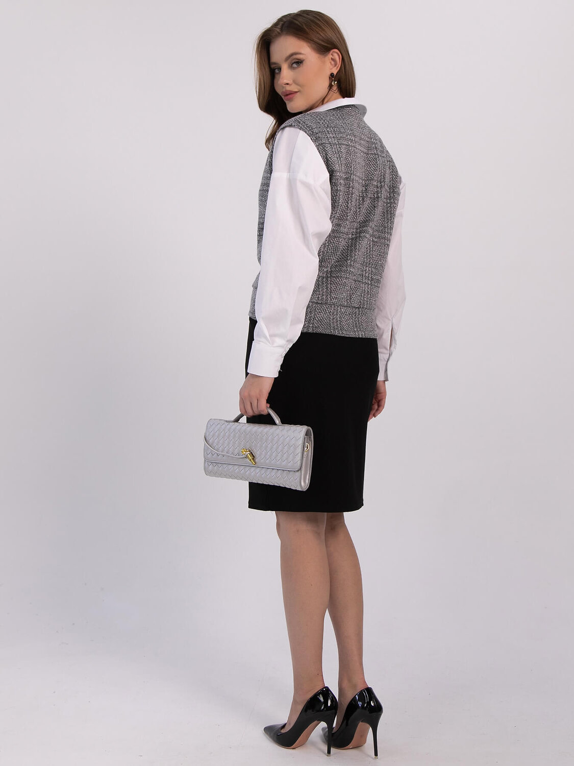 LT Collection Костюм 610742 К16422-13М Серый