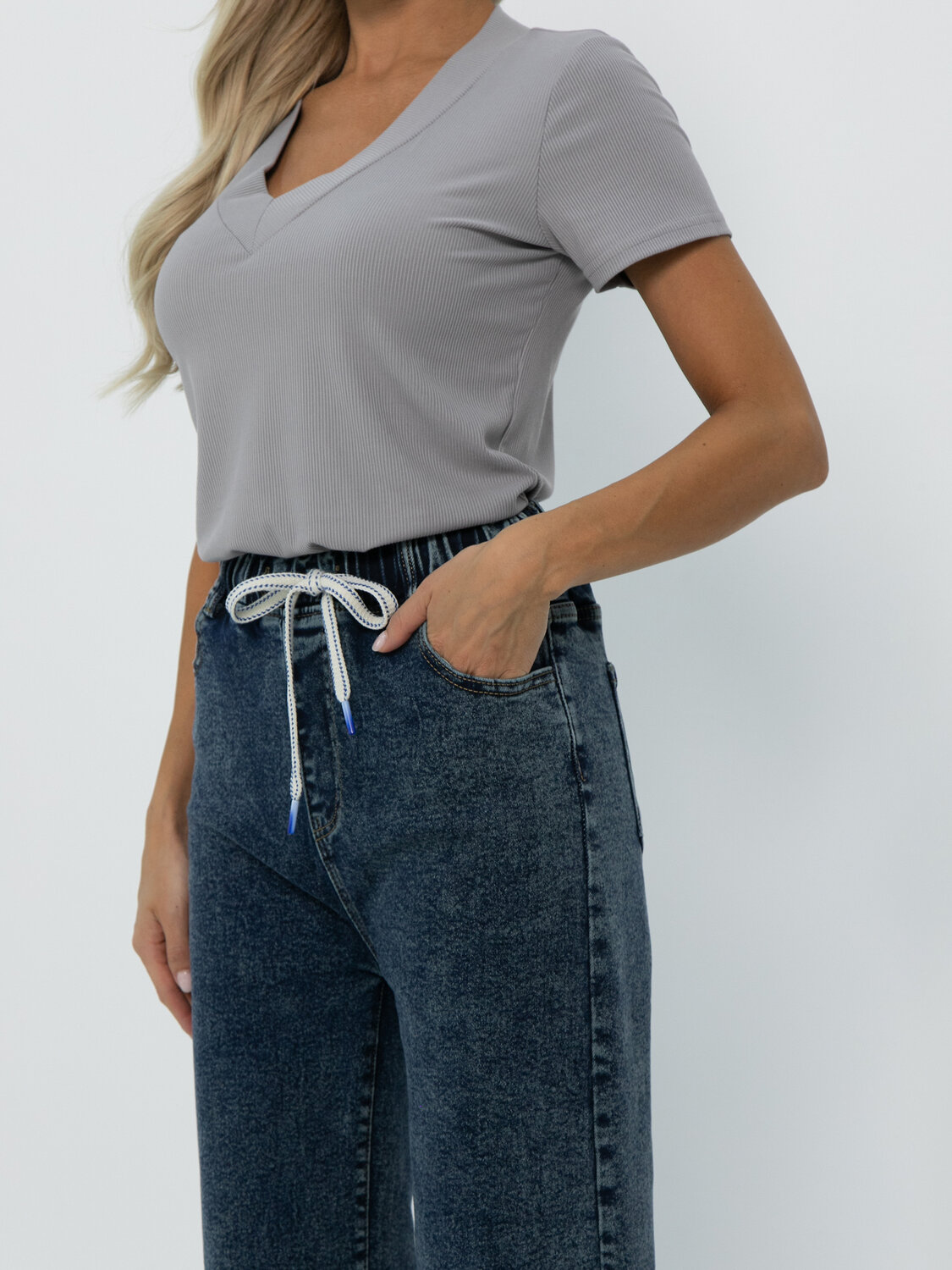 LT Collection Джинсы 610743 Б16432-4М Синий