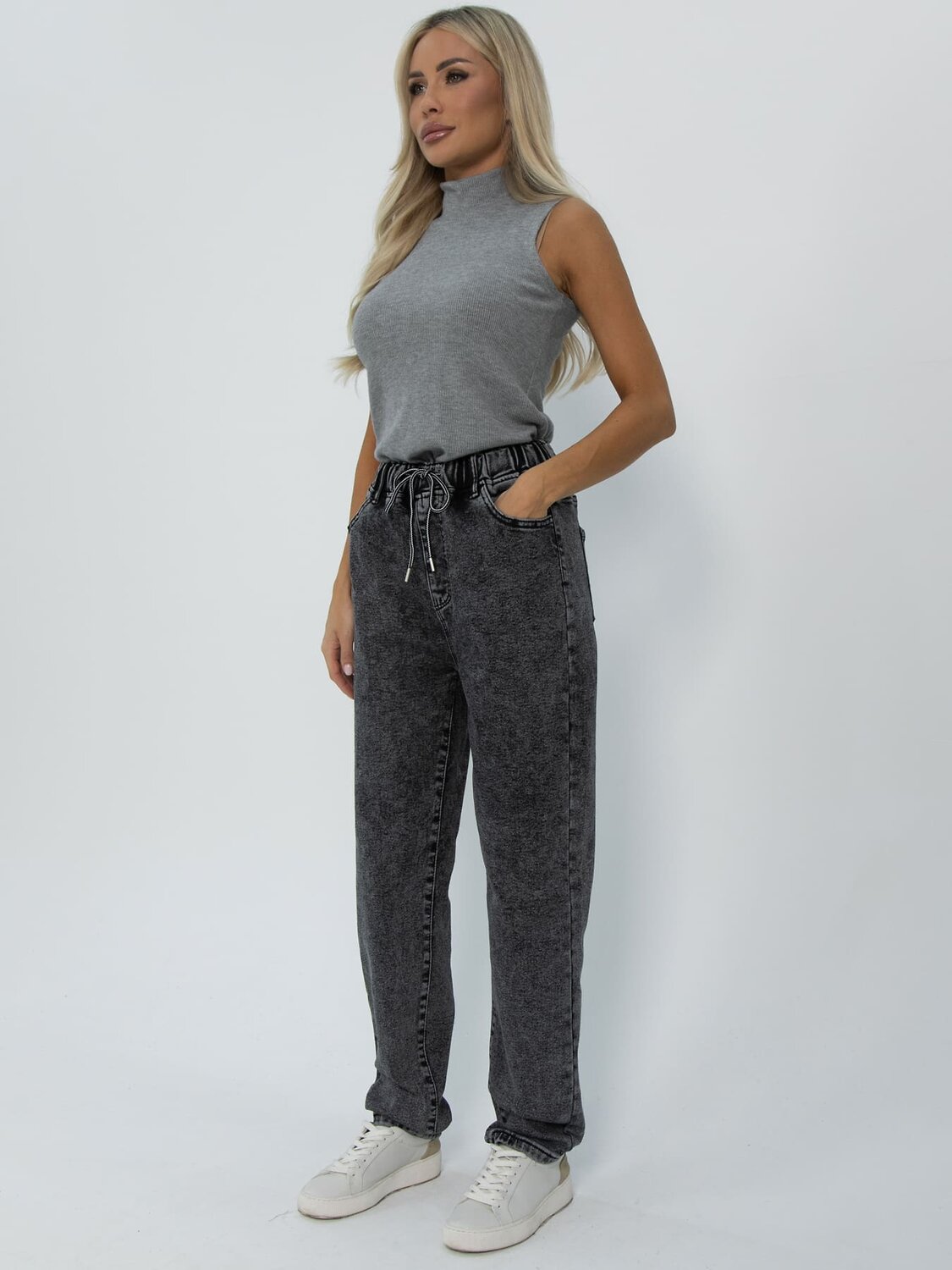 LT Collection Джинсы 610745 Б16433-4М Серый