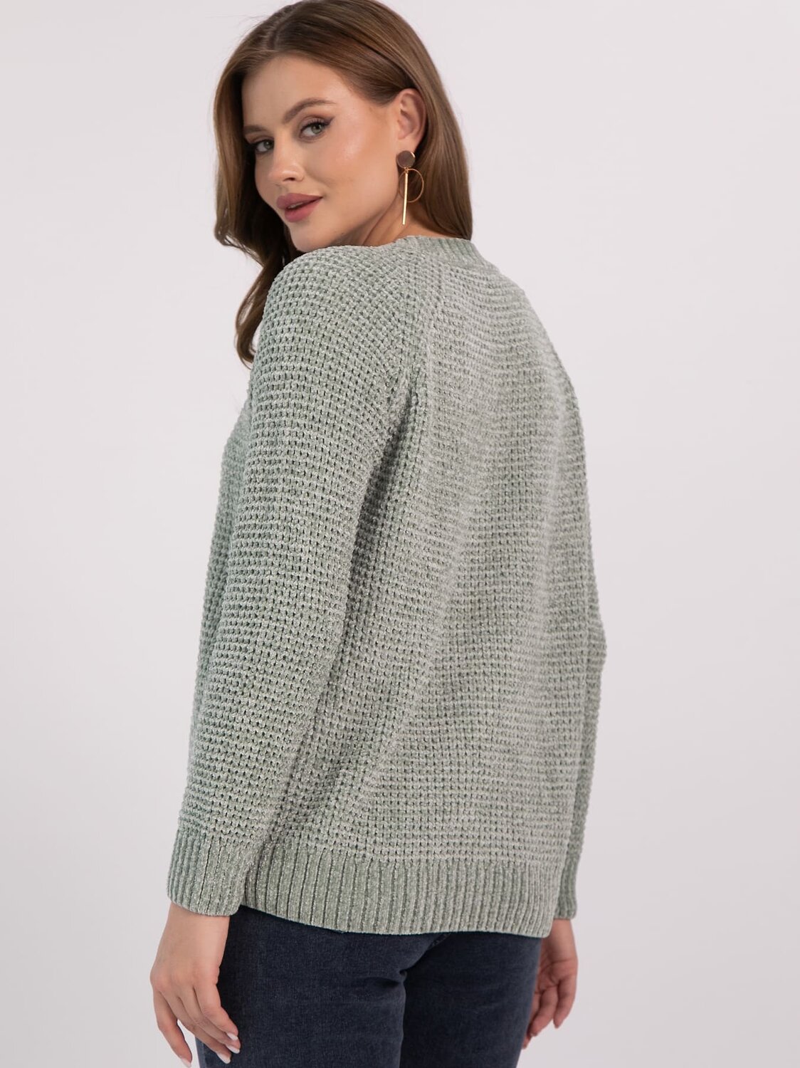 LT Collection Джемпер 610756 Б16469-5М Зеленый