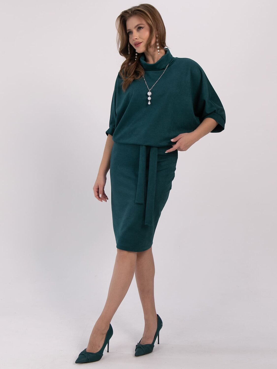 LT Collection Платье 611041 П16382-12М Зеленый