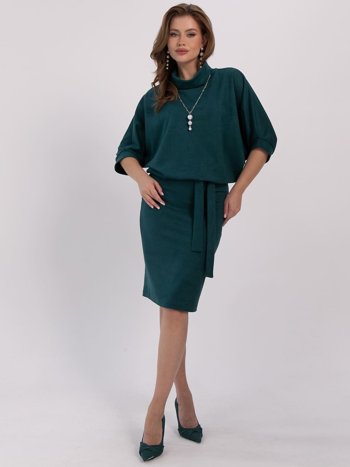 LT Collection Платье 611041 П16382-12М Зеленый