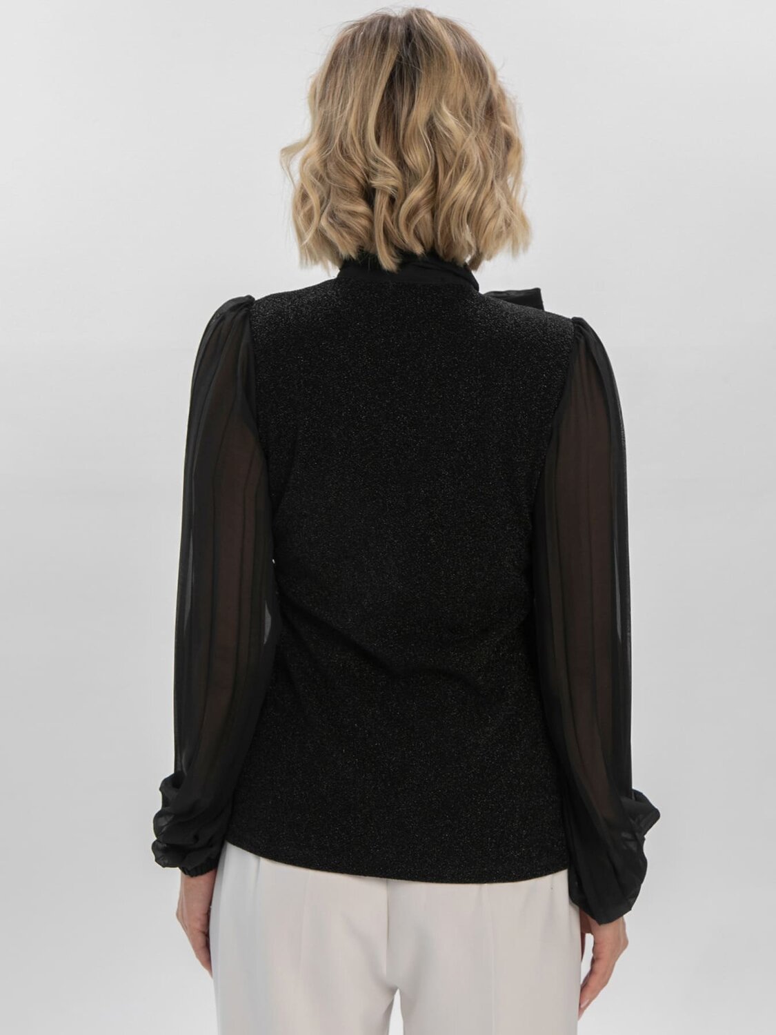 LT Collection Блуза 611043 Б16410-1М Черный