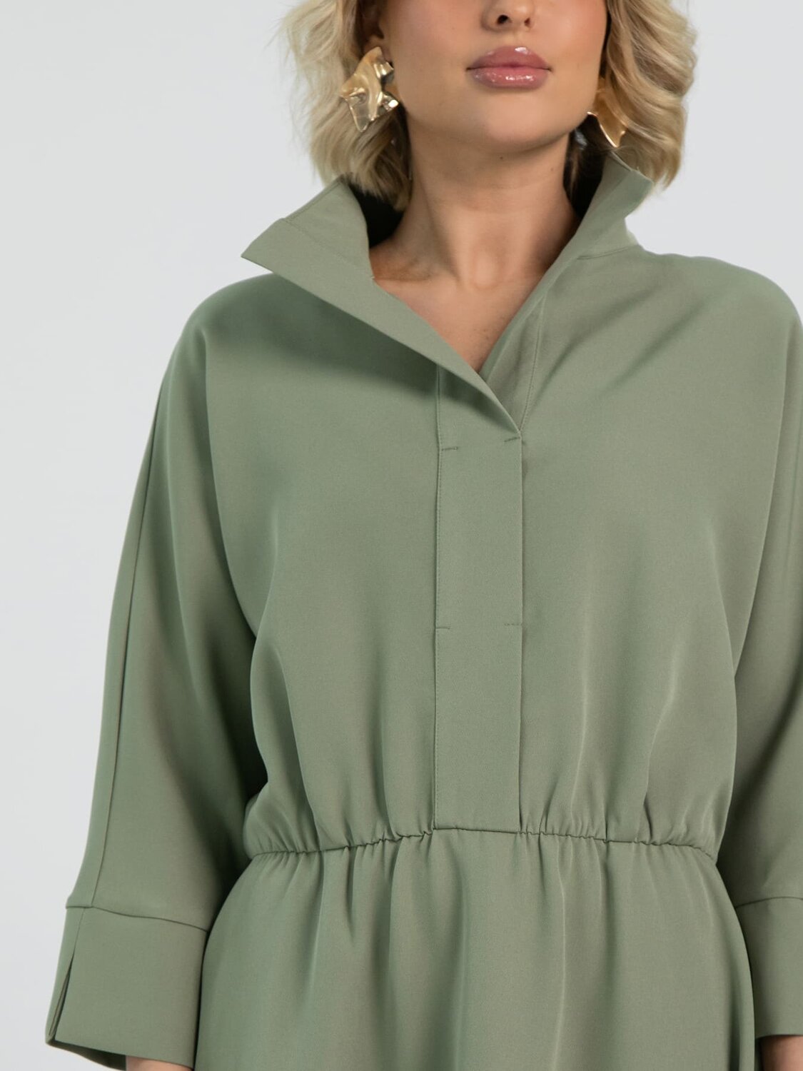 LT Collection Платье 611044 П16423-16М Хаки