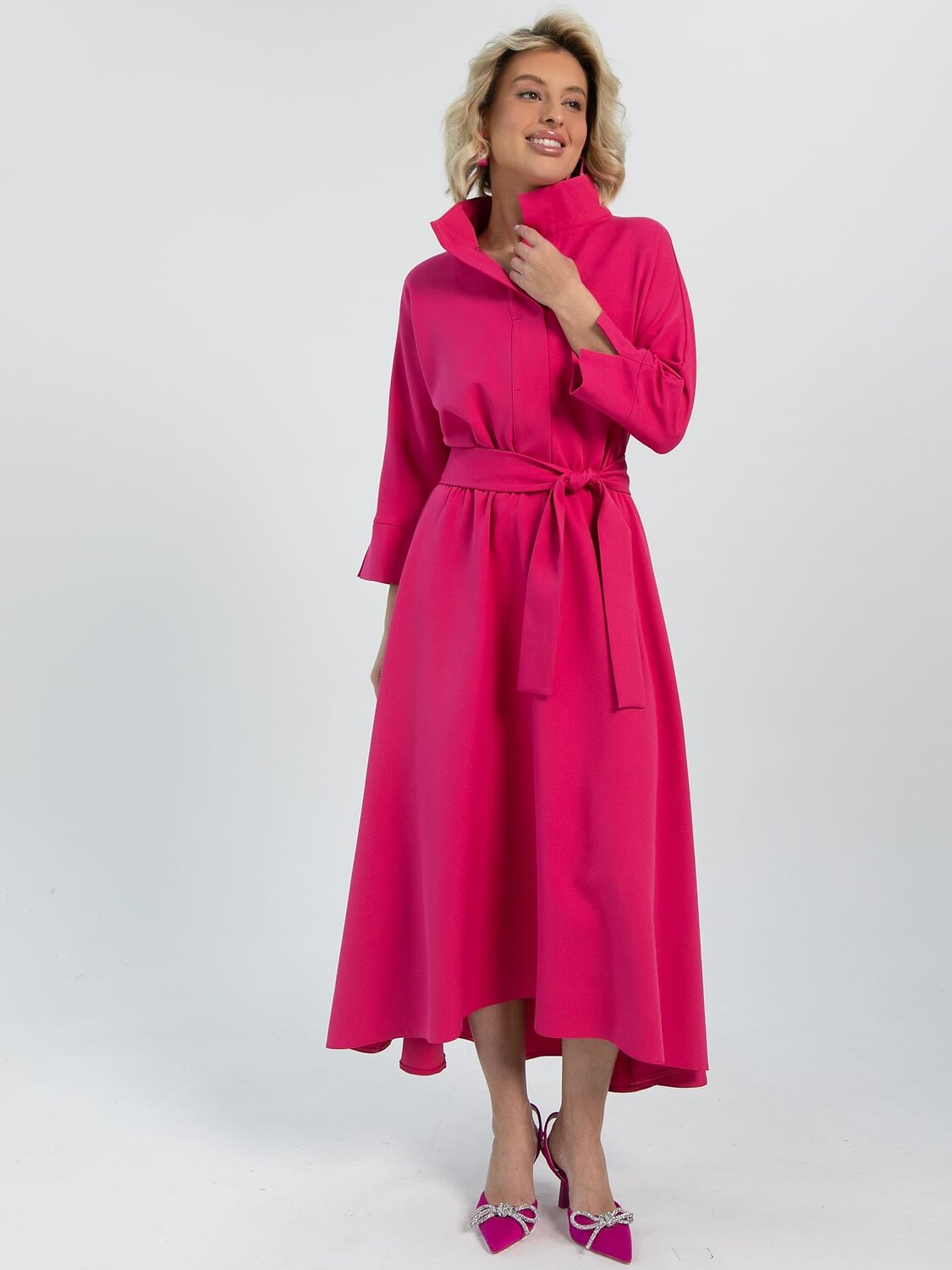 LT Collection Платье 611045 П16424-16М Розовый