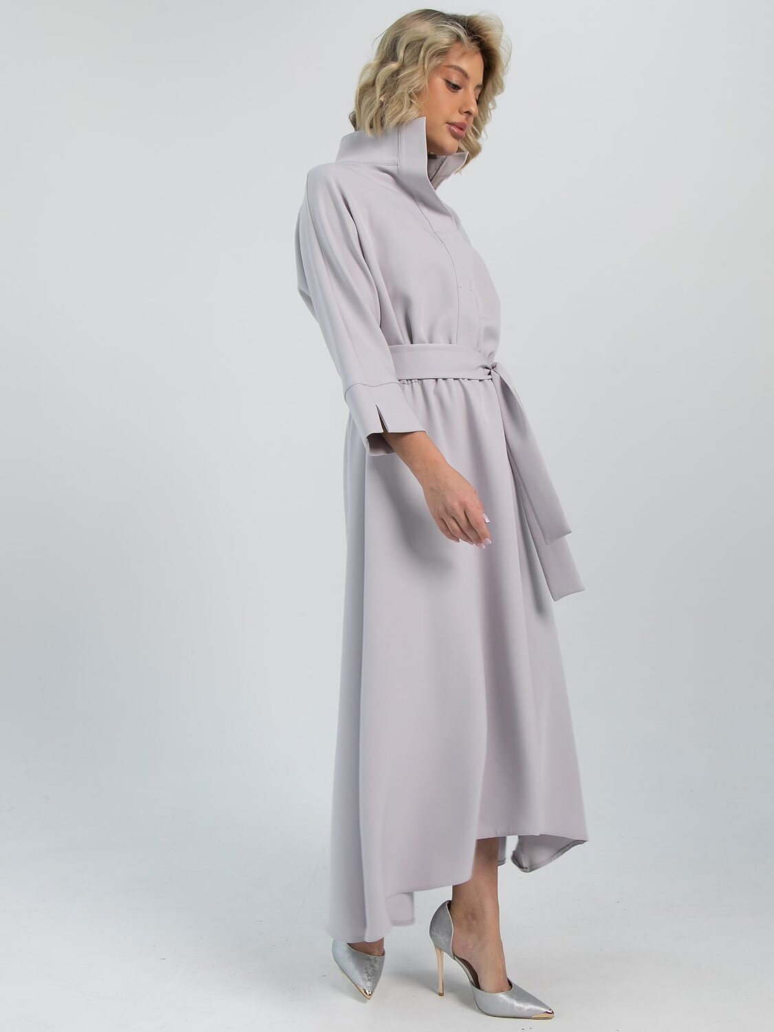 LT Collection Платье 611047 П16427-16М Светло-серый