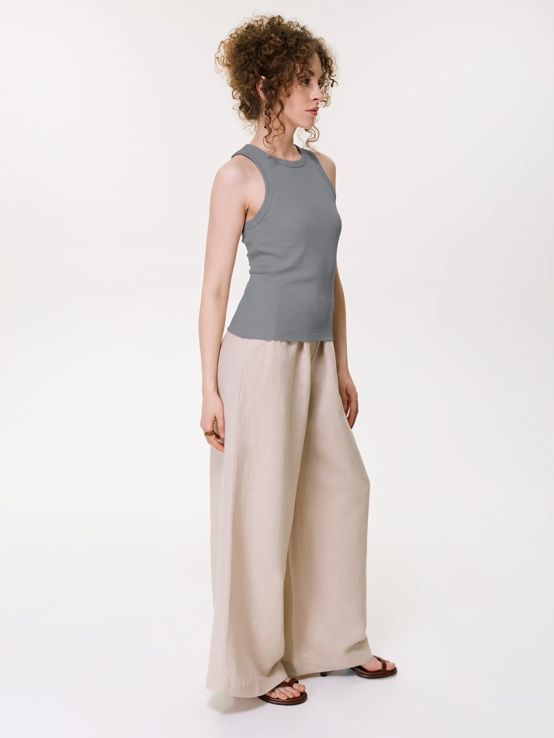 Conte elegant Майка 611096 BASIC COLLECTION LM 5022 (пакет) light grey