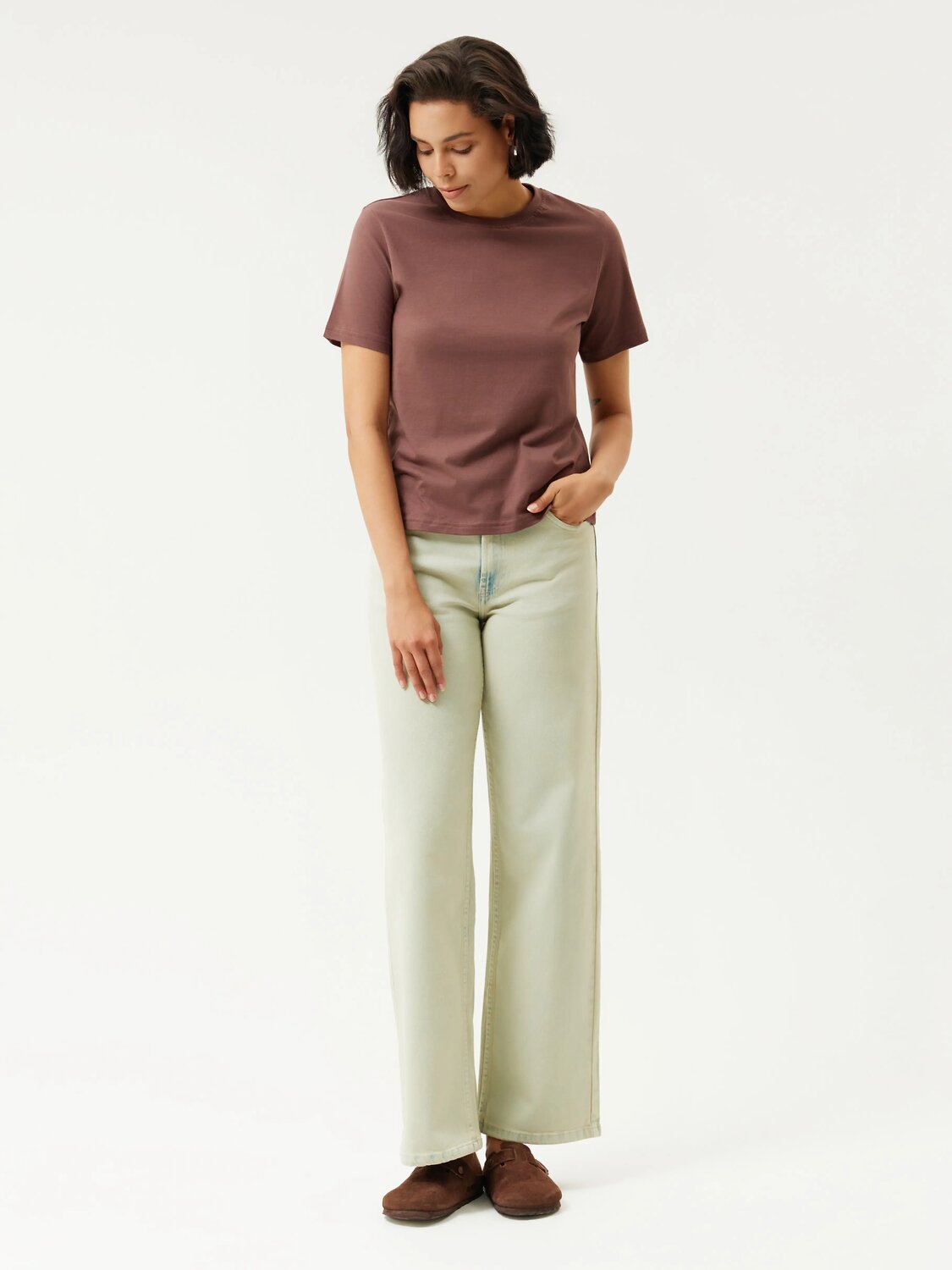 Conte elegant Футболка 611099 BASIC COLLECTION LD 5024 chocolate