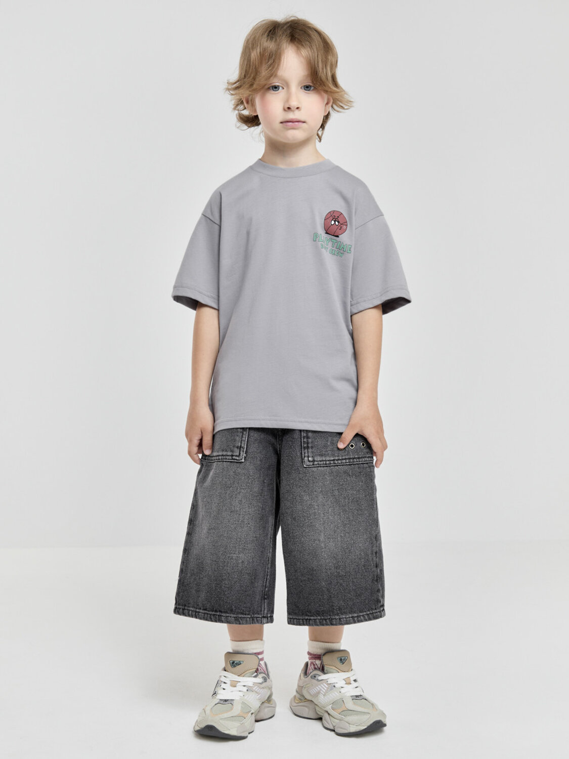 CROCKID Футболка 611163 МП 303084 серый