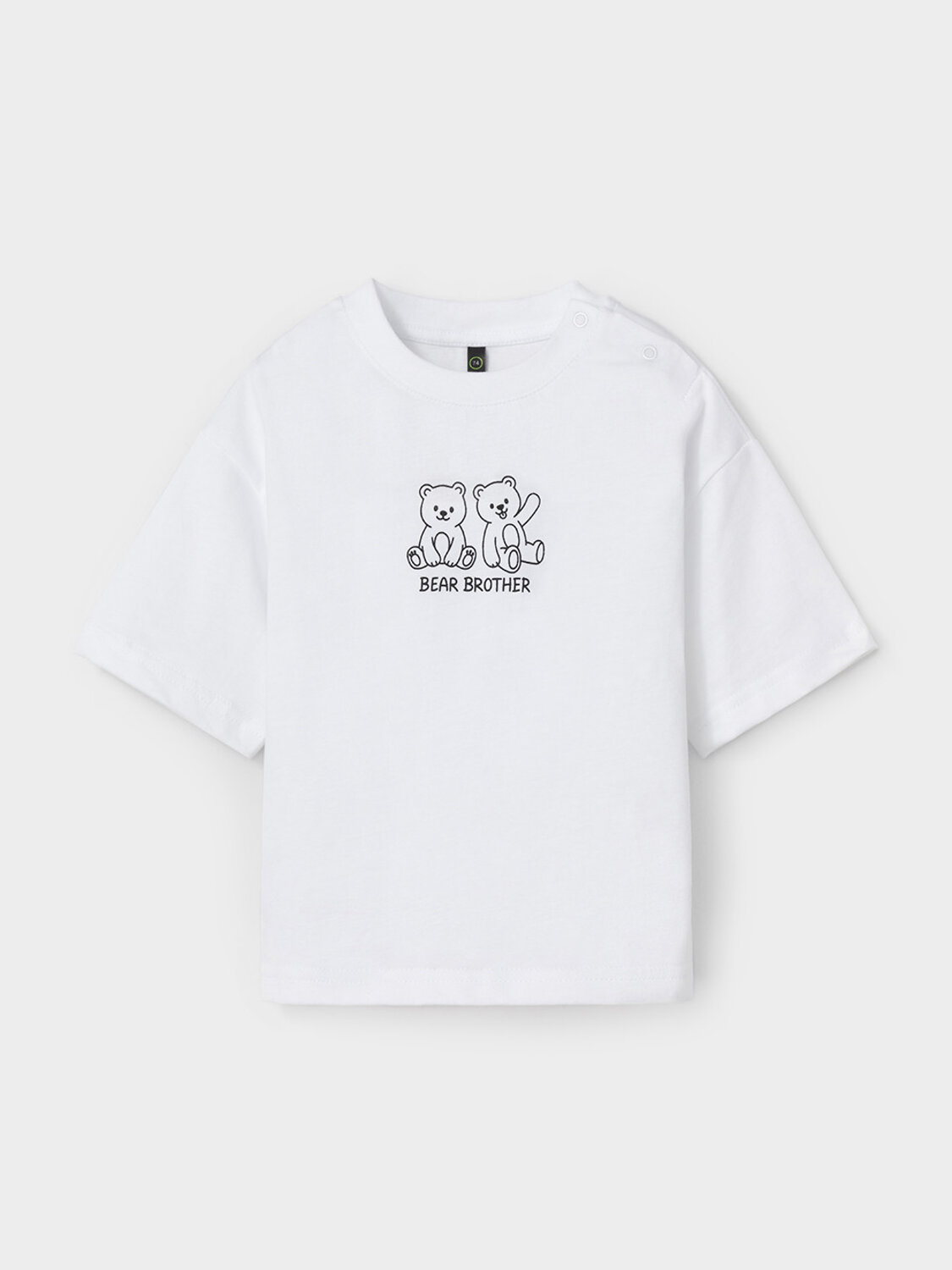 CROCKID Футболка 611171 МП 303074 белый (медвежата)