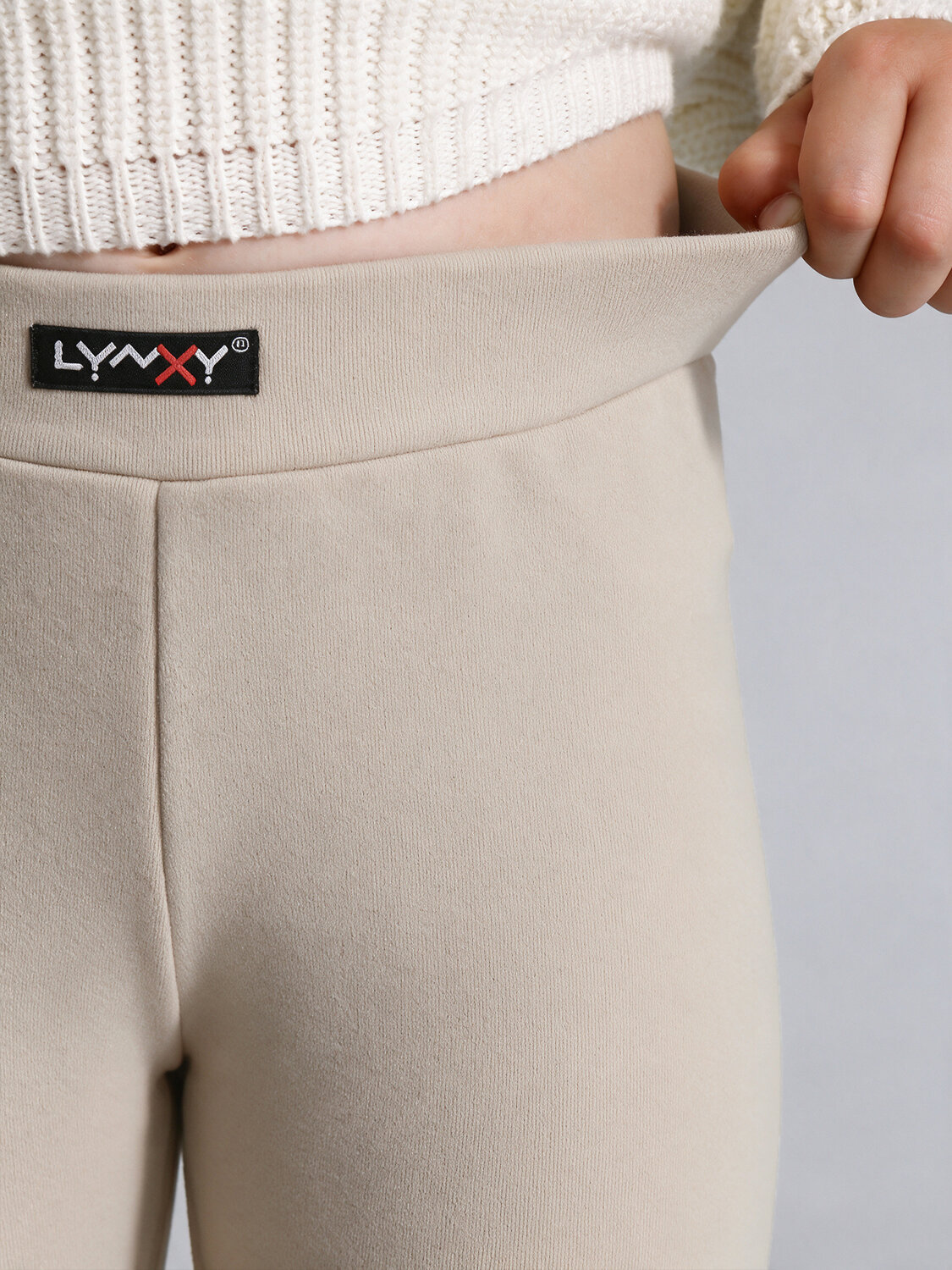 Lynxy Легинсы 611190 1ДРС4544048 светло-бежевый