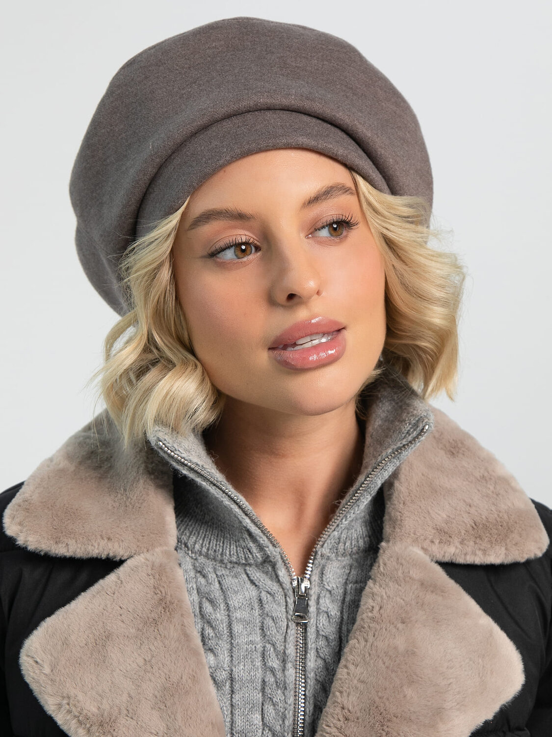 LT Collection Берет 611242 БН02-23М Коричневый