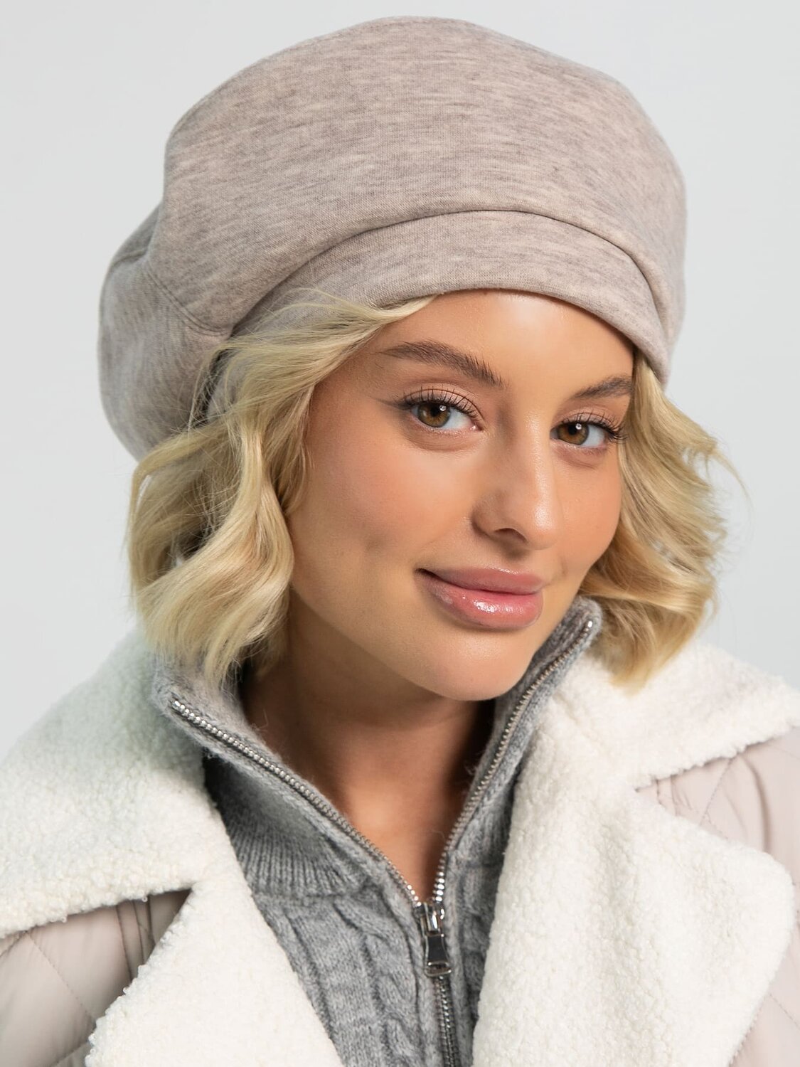 LT Collection Берет 611244 БН01-23М Бежевый