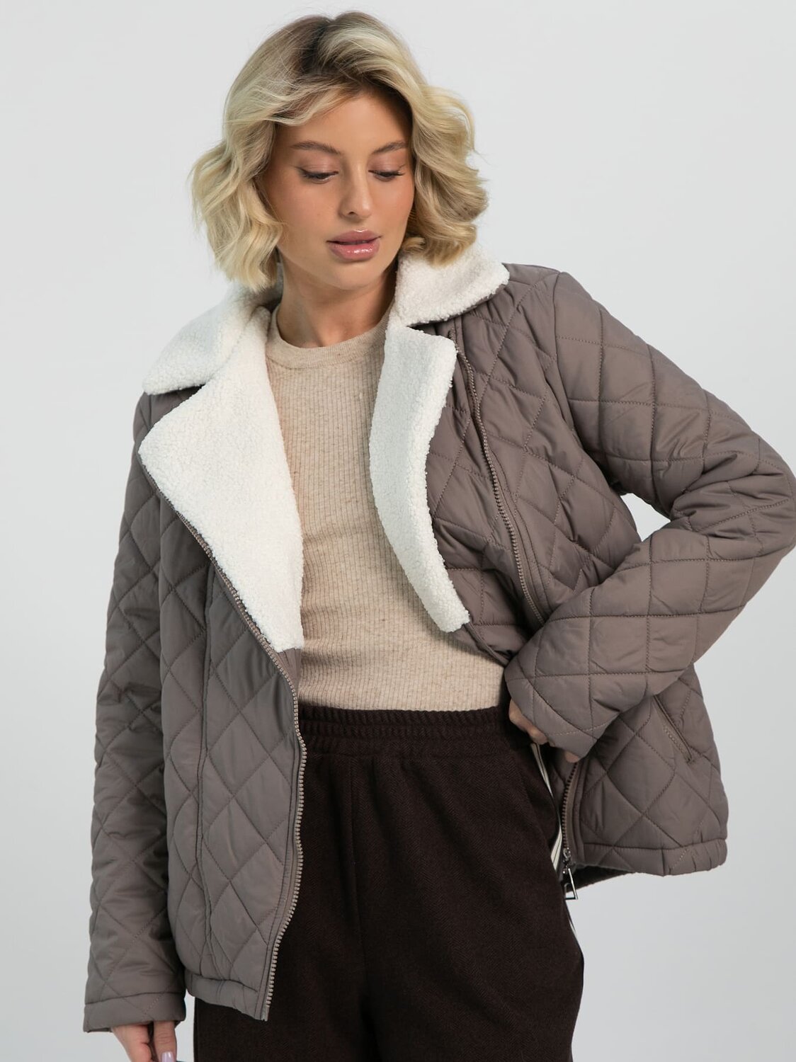 LT Collection Куртка 611439 Б16494-4М Коричневый