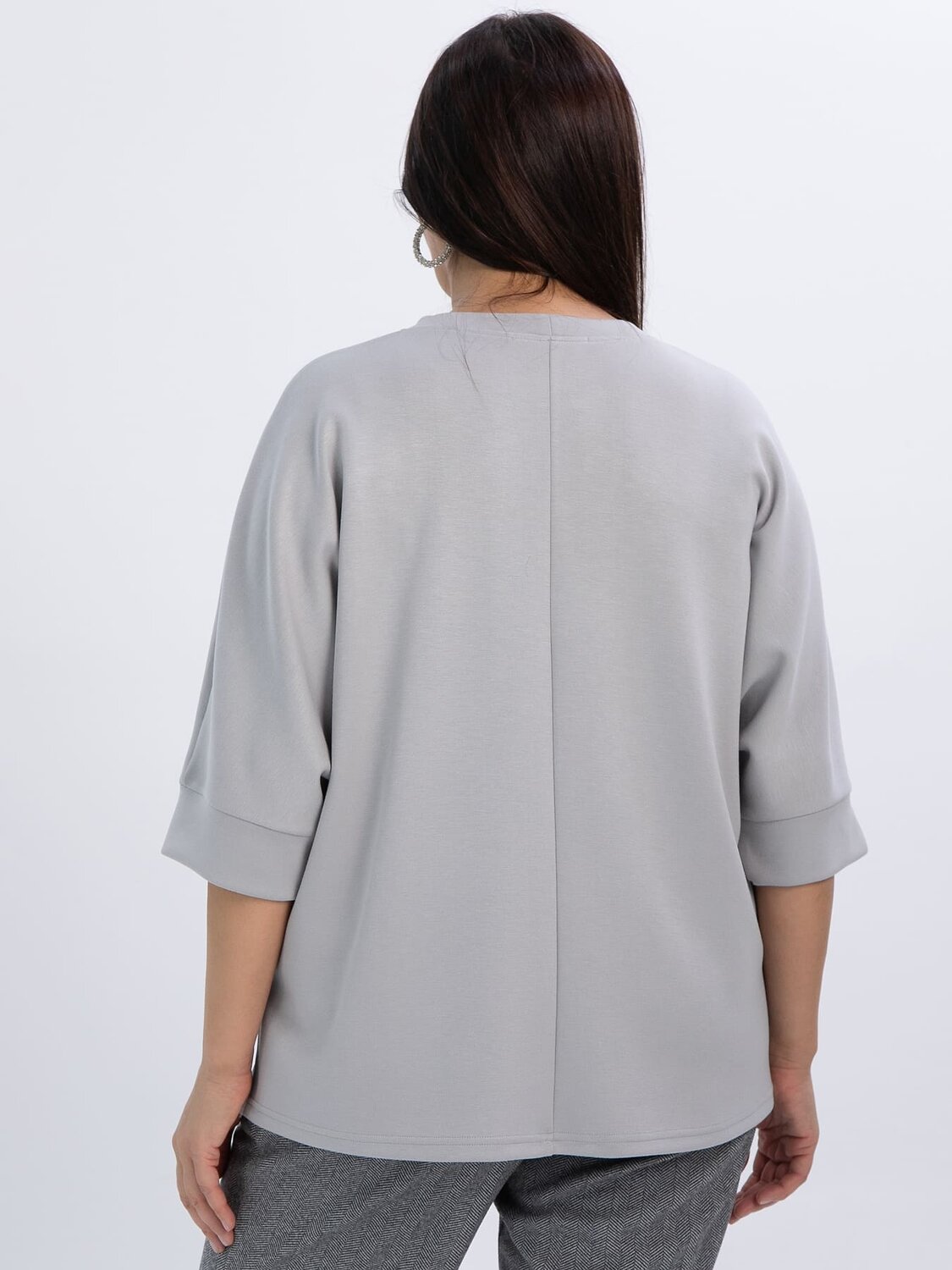 LT Collection Блуза 611515 Б16462-5М Серый