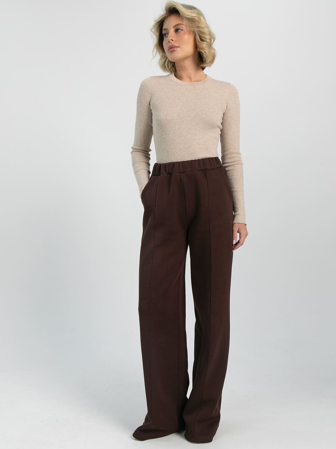 LT Collection Брюки 611516 Б16485-5М Коричневый