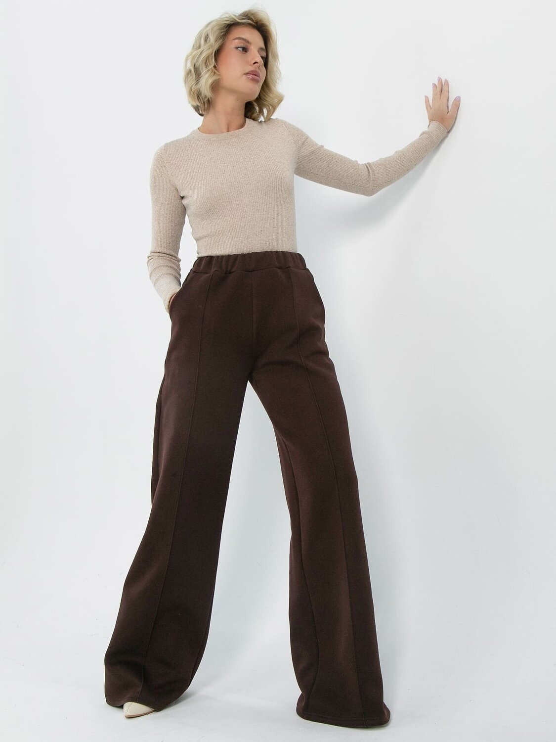 LT Collection Брюки 611516 Б16485-5М Коричневый